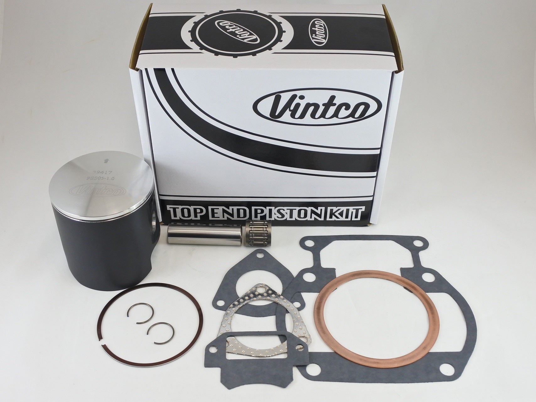 TOP END PISTON KIT 78-78 SUZUKI RM 400 81.0mm 1.0mm OVER VINTCO KTS07-1.0