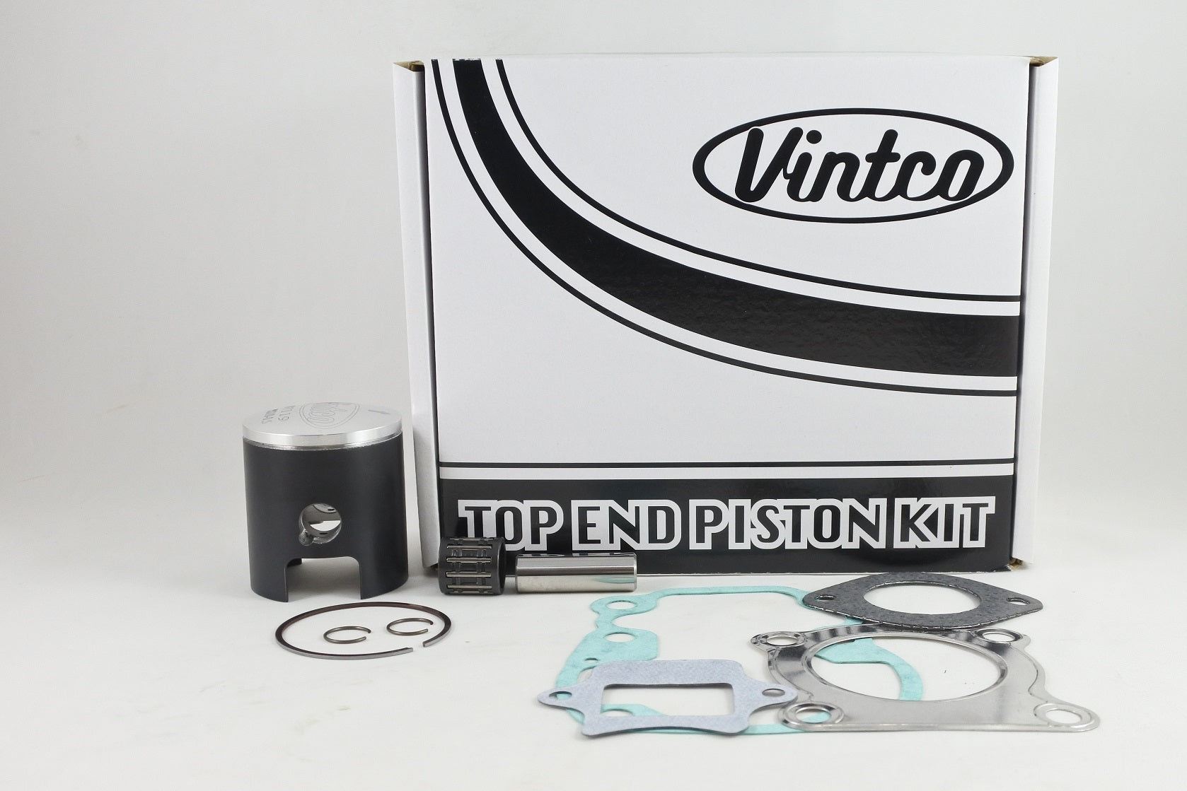 TOP END PISTON KIT 77-77 SUZUKI RM 80 49.50mm 0.5mm OVER VINTCO KTS11-0.5