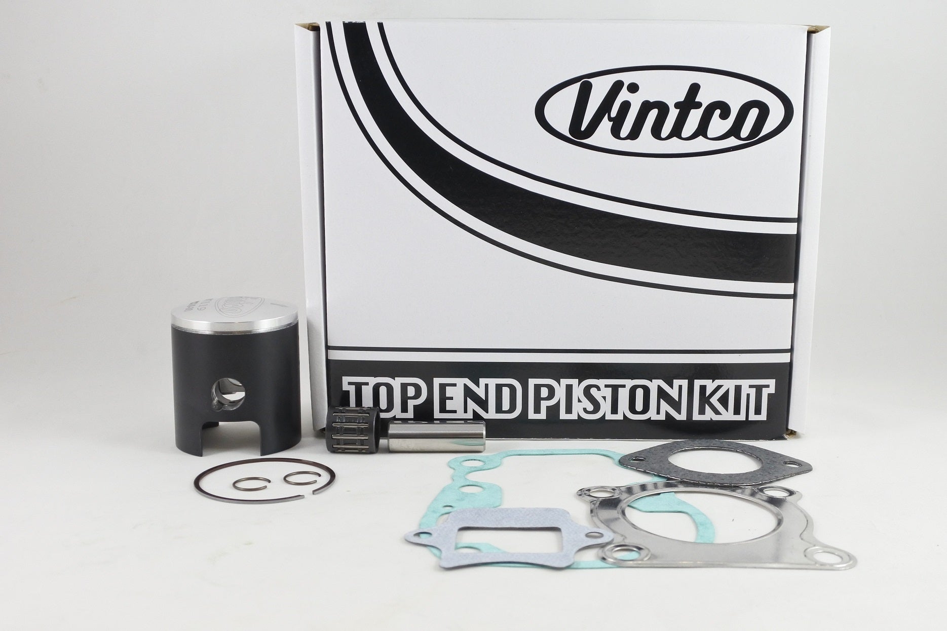 TOP END PISTON KIT 77-77 SUZUKI RM 80 49.00mm STANDARD VINTCO KTS11-00