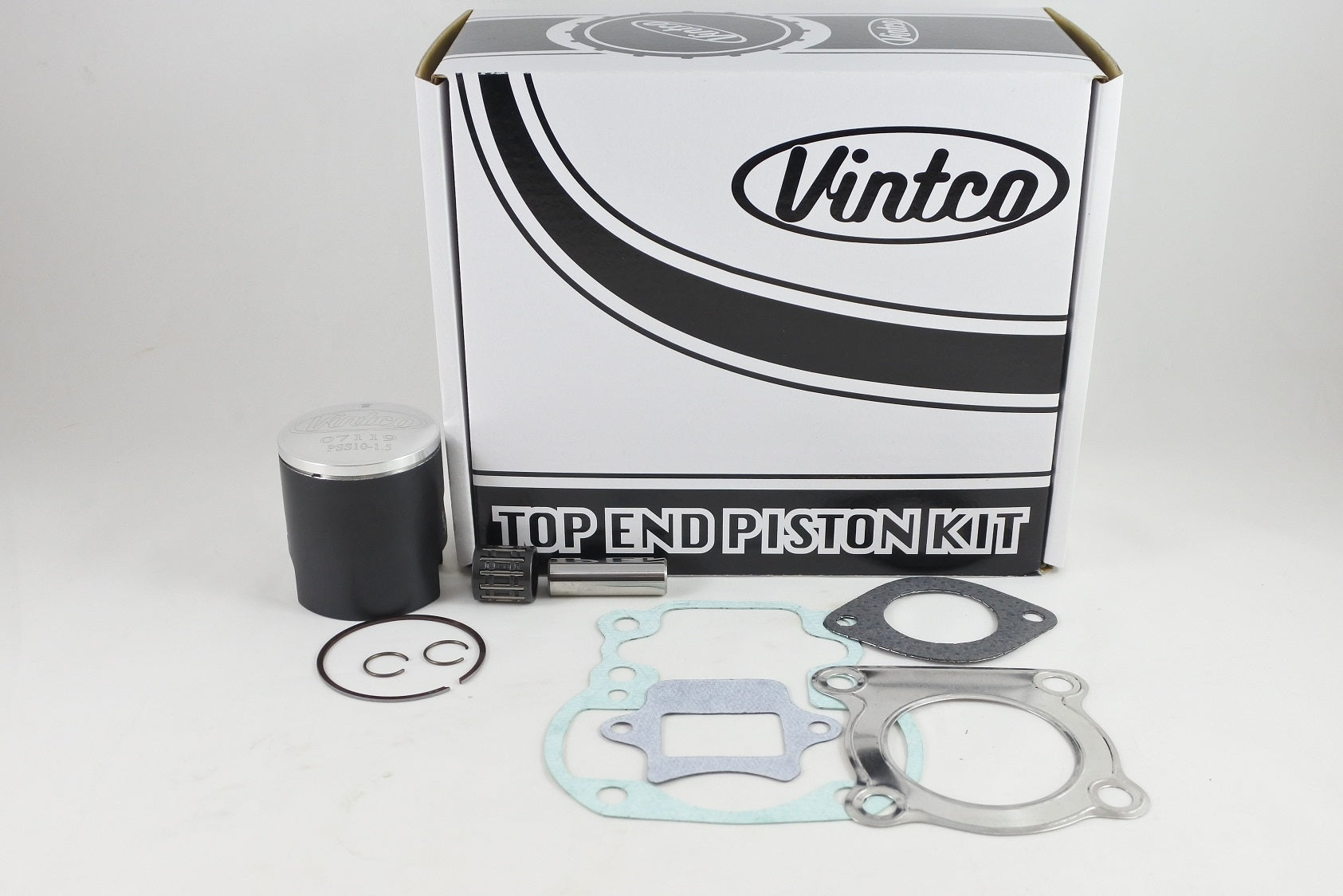TOP END PISTON KIT 78-81 SUZUKI RM 80 50.5mm 1.5mm OVER VINTCO KTS12-1.5