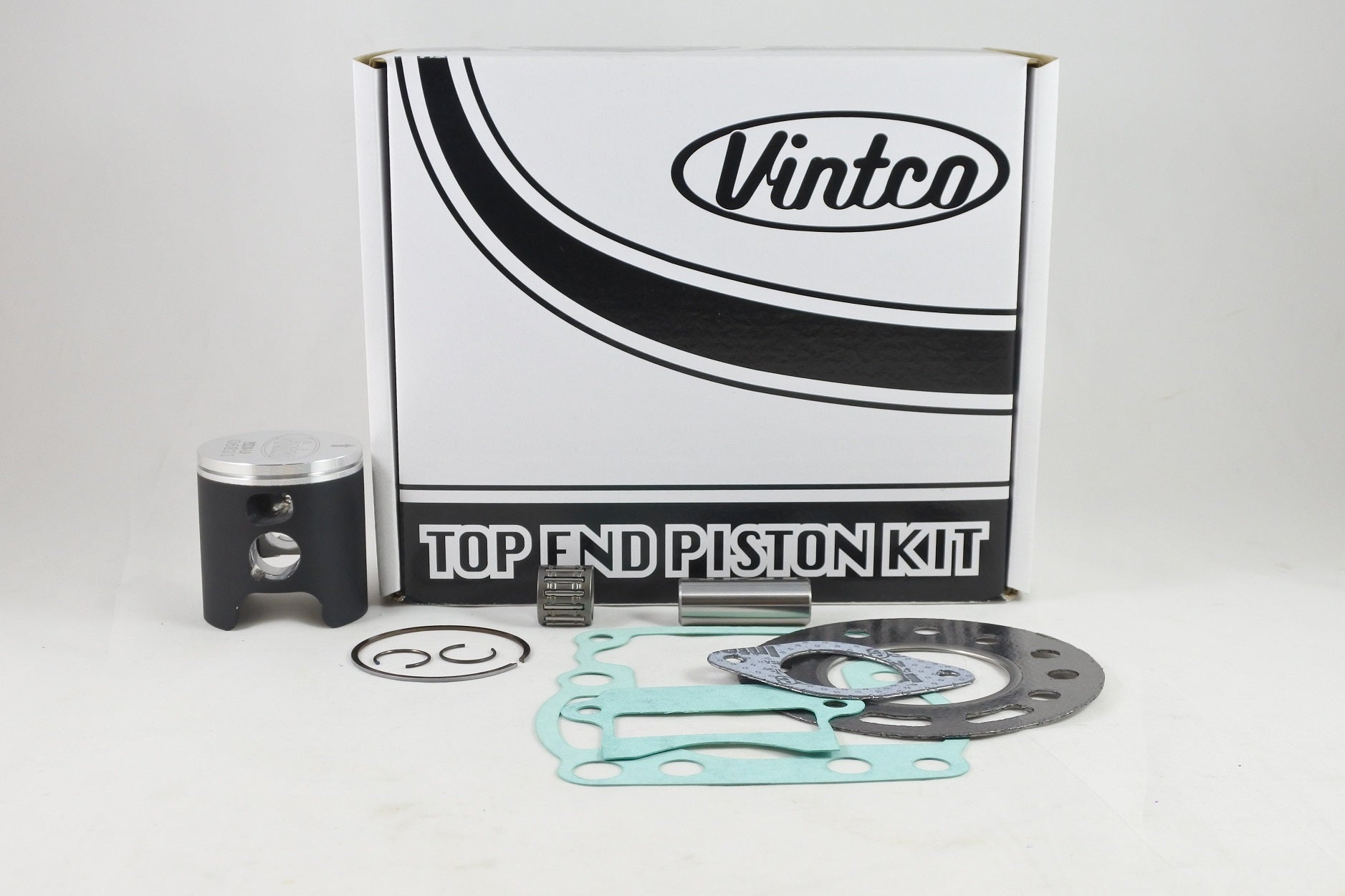 TOP END PISTON KIT 86-87 SUZUKI RM 80 48.5mm 1.0mm OVER VINTCO KTS13-1.0