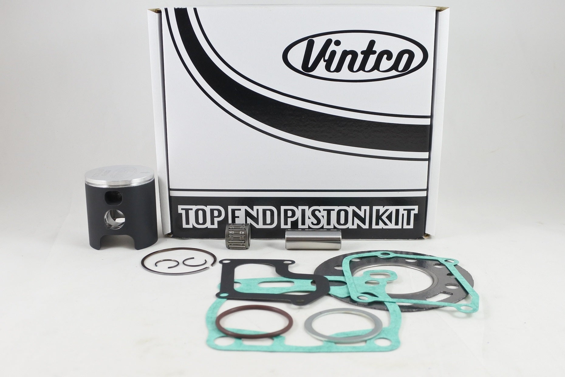 TOP END PISTON KIT 89-90 SUZUKI RM 80 49.00mm 1.5mm OVER VINTCO KTS14-1.5