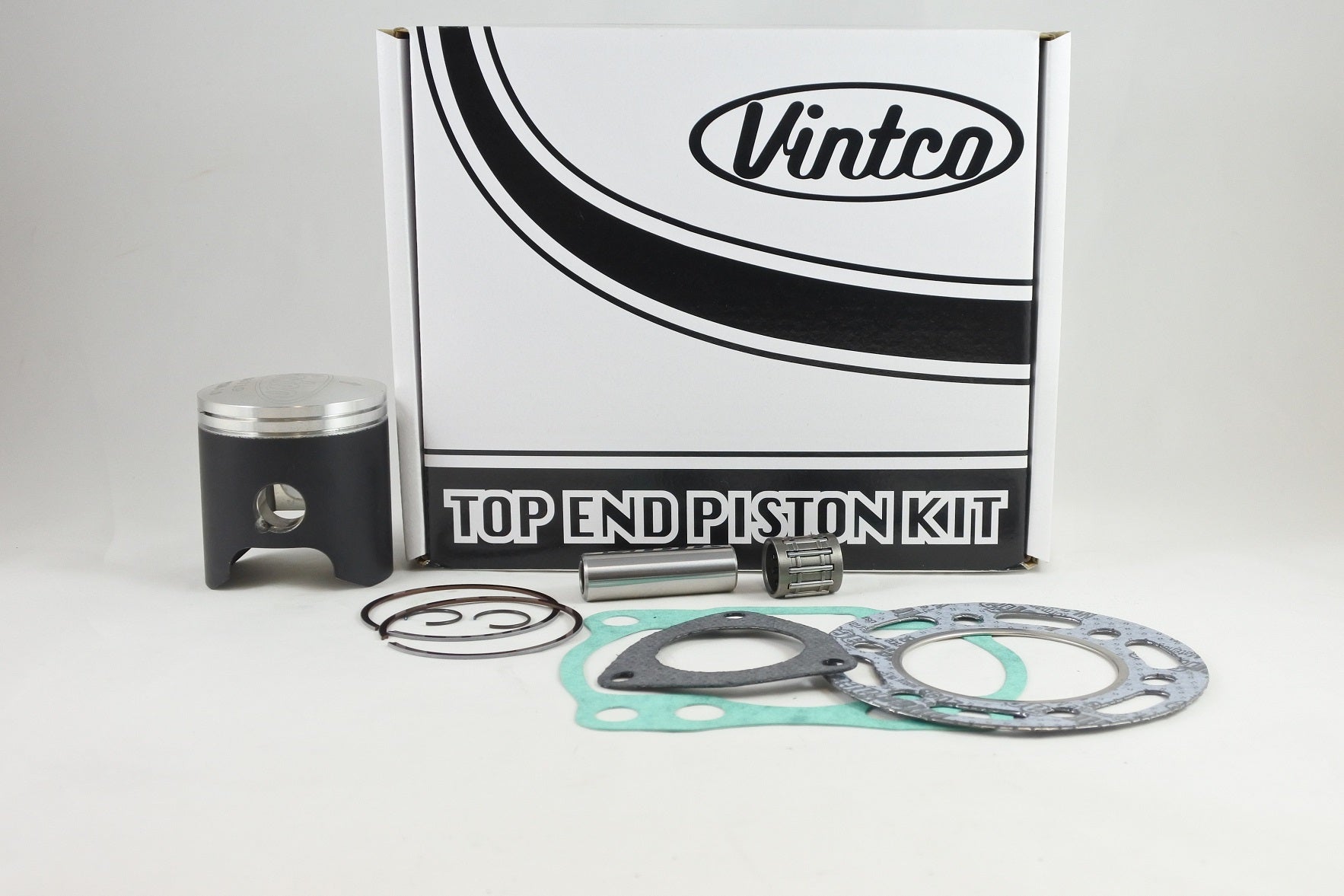 TOP END PISTON KIT 82-83 SUZUKI RM 125 55.00mm 1.0mm OVER VINTCO KTS16-1.0