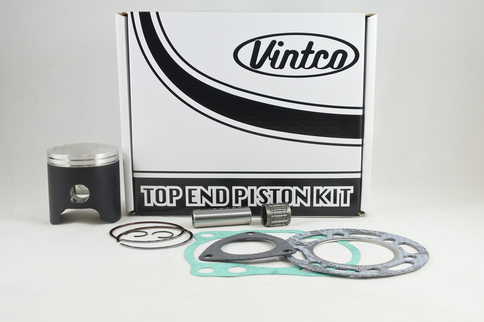 TOP END PISTON KIT 82-83 SUZUKI RM 125 55.50 1.5mm OVER VINTCO KTS16-1.5