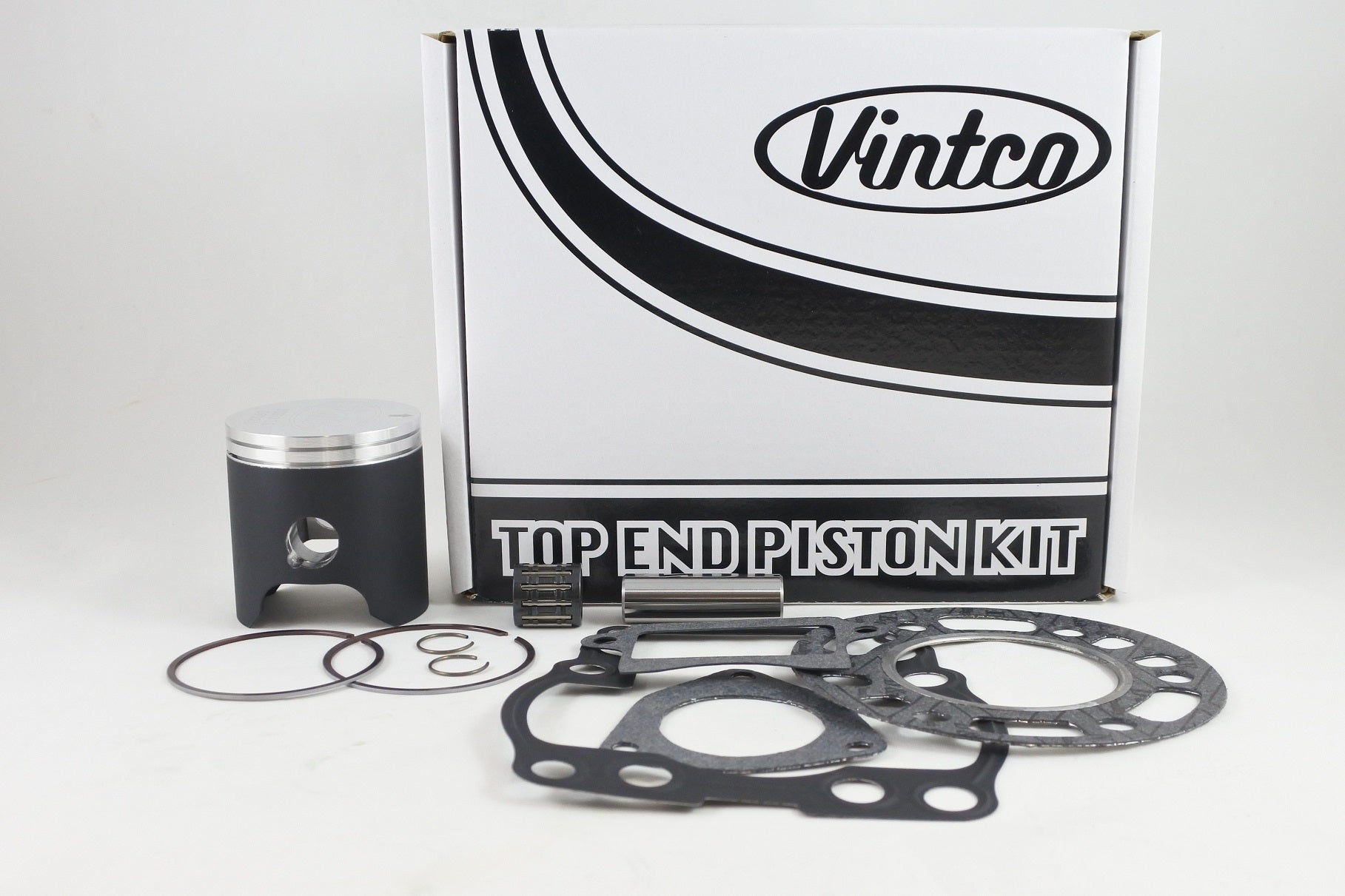 TOP END PISTON KIT 85-85 SUZUKI RM 125 55.00mm 1.0mm OVER VINTCO KTS17-1.0