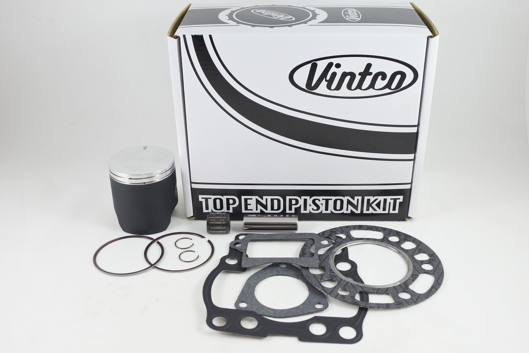 TOP END PISTON KIT 85-85 SUZUKI RM 125 55.00mm 1.0mm OVER VINTCO KTS17-1.0