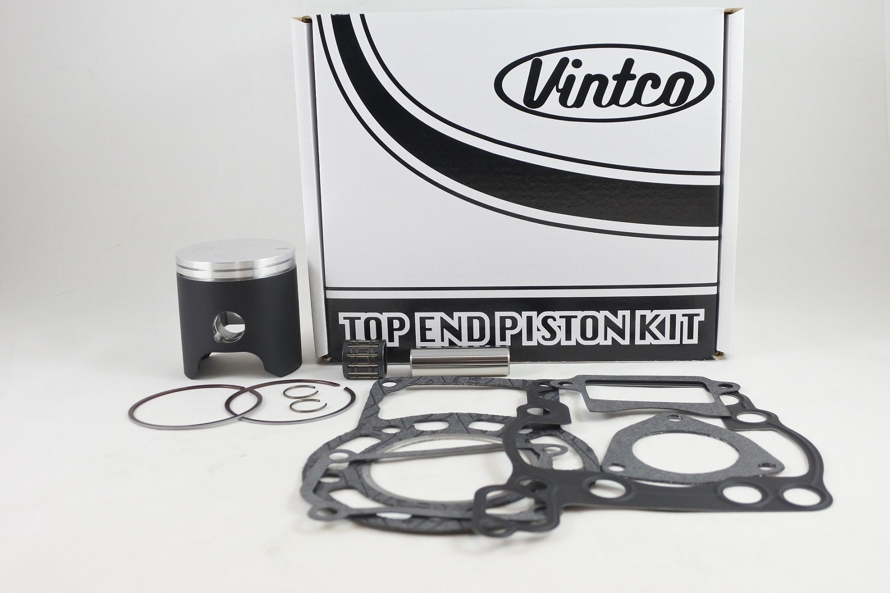 TOP END PISTON KIT 86-86 SUZUKI RM 125 55.5mm 1.5mm OVER VINTCO KTS18-1.5