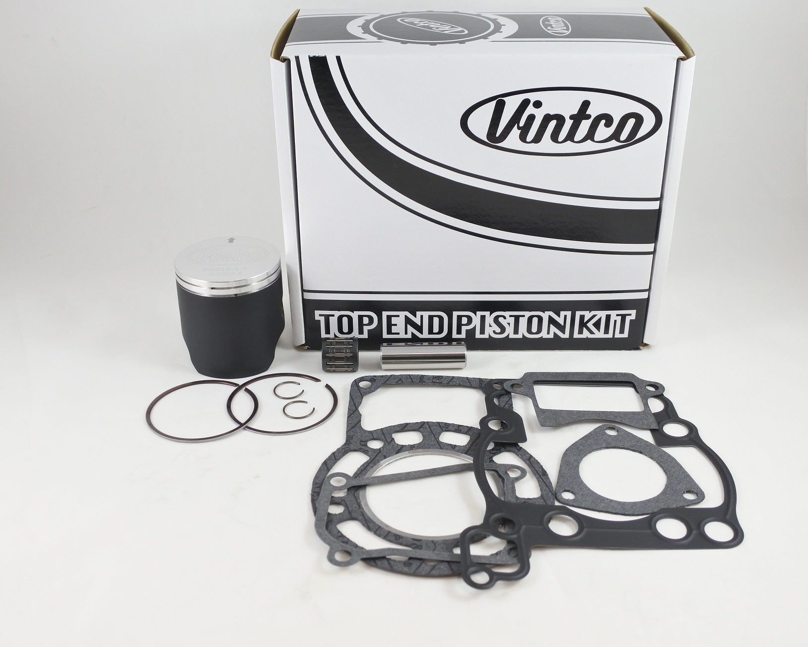 TOP END PISTON KIT 86-86 SUZUKI RM 125 55.5mm 1.5mm OVER VINTCO KTS18-1.5
