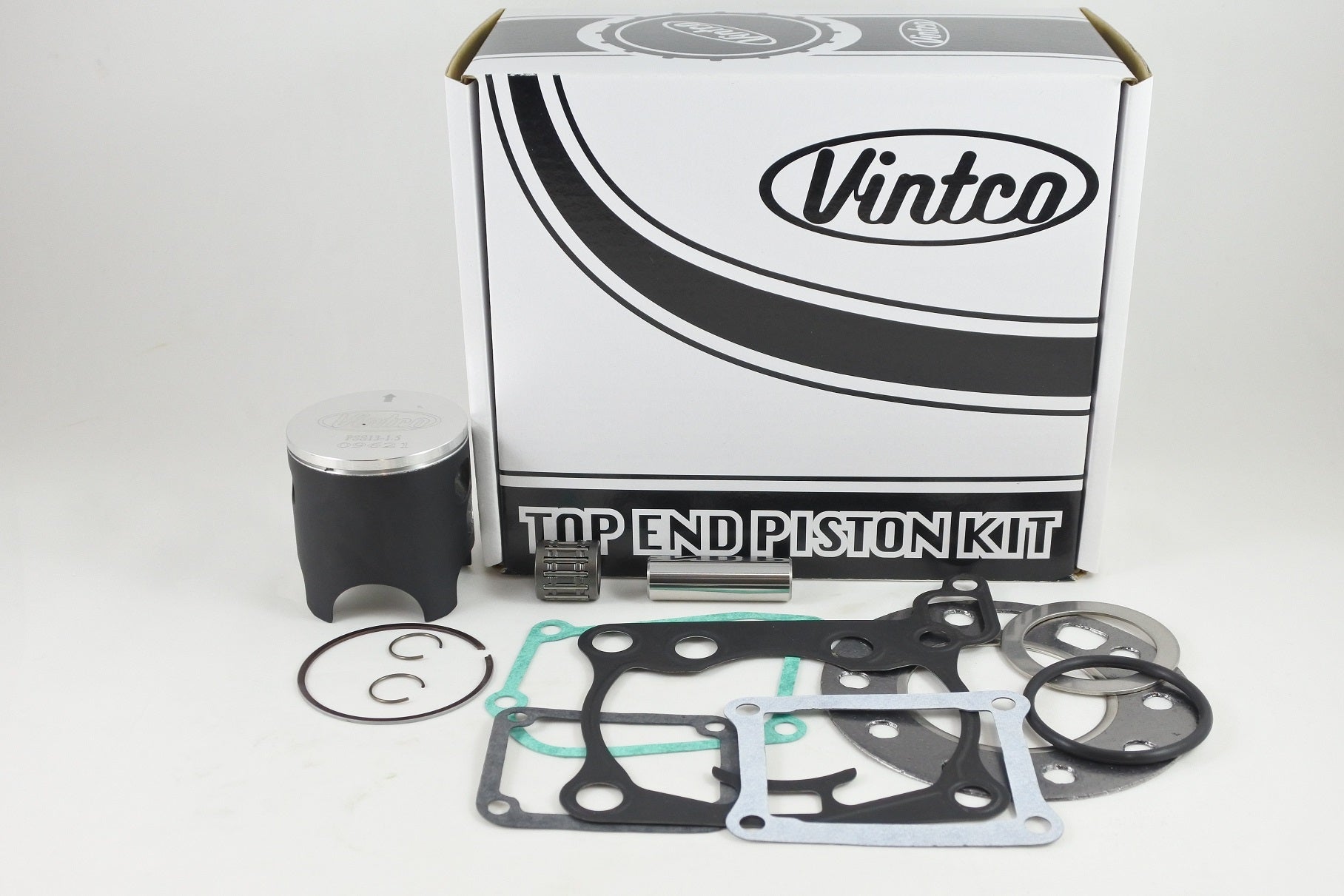 TOP END PISTON KIT 87-87 SUZUKI RM 125 55.5mm 1.5mm OVER VINTCO KTS19-1.5