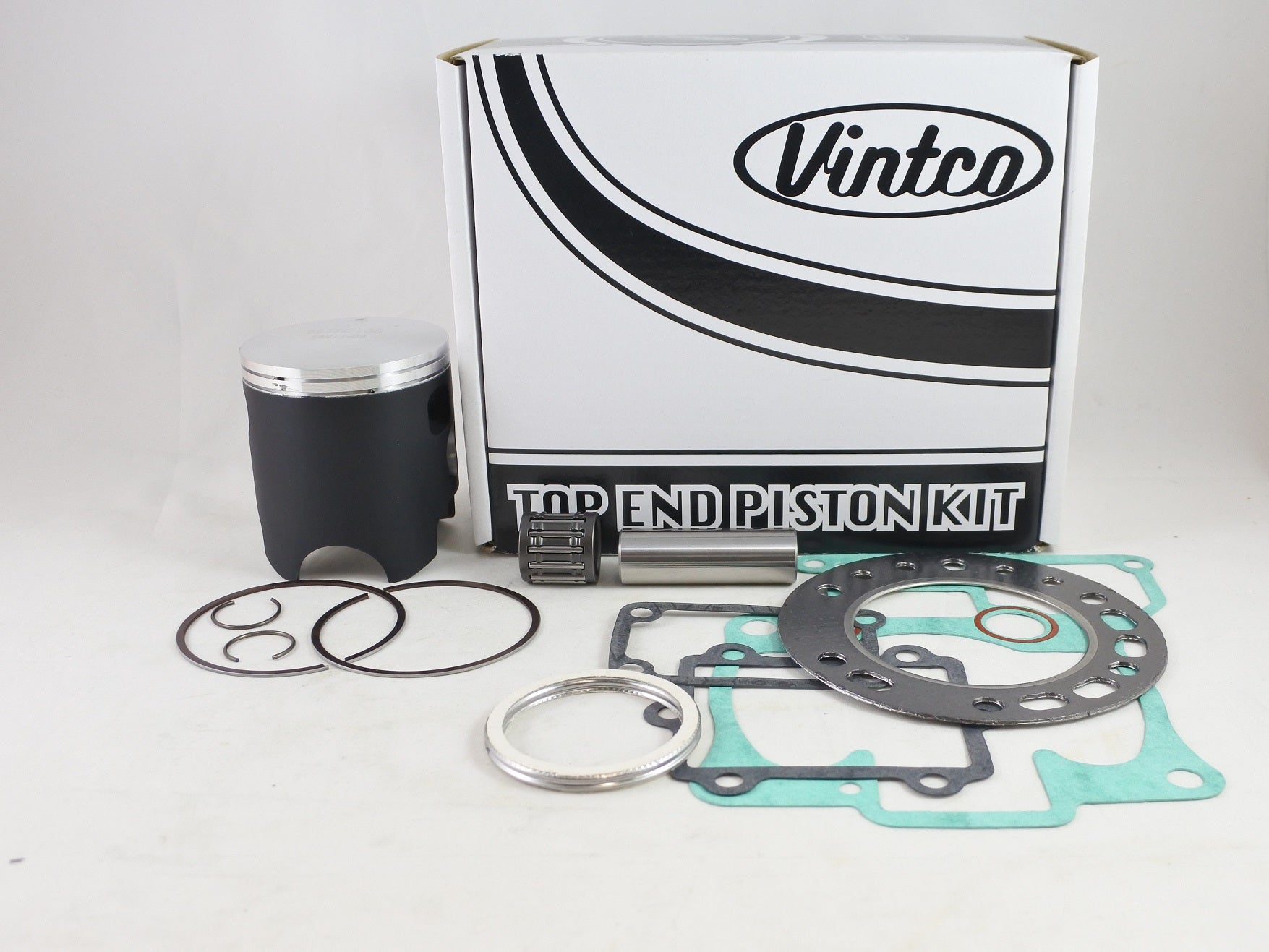 TOP END PISTON KIT 88-92 SUZUKI LT250R 68mm 1.0mm OVER VINTCO KTS28-1.0