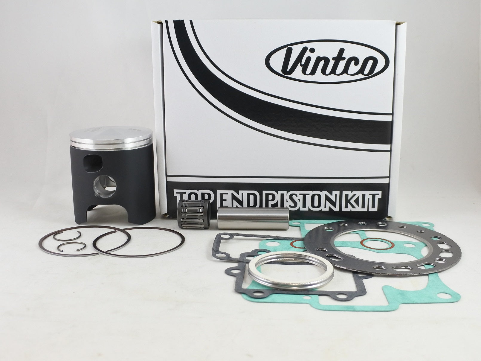 TOP END PISTON KIT 88-92 SUZUKI LT R 250 68.5mm +1.5mm OVER VINTCO KTS28-1.5