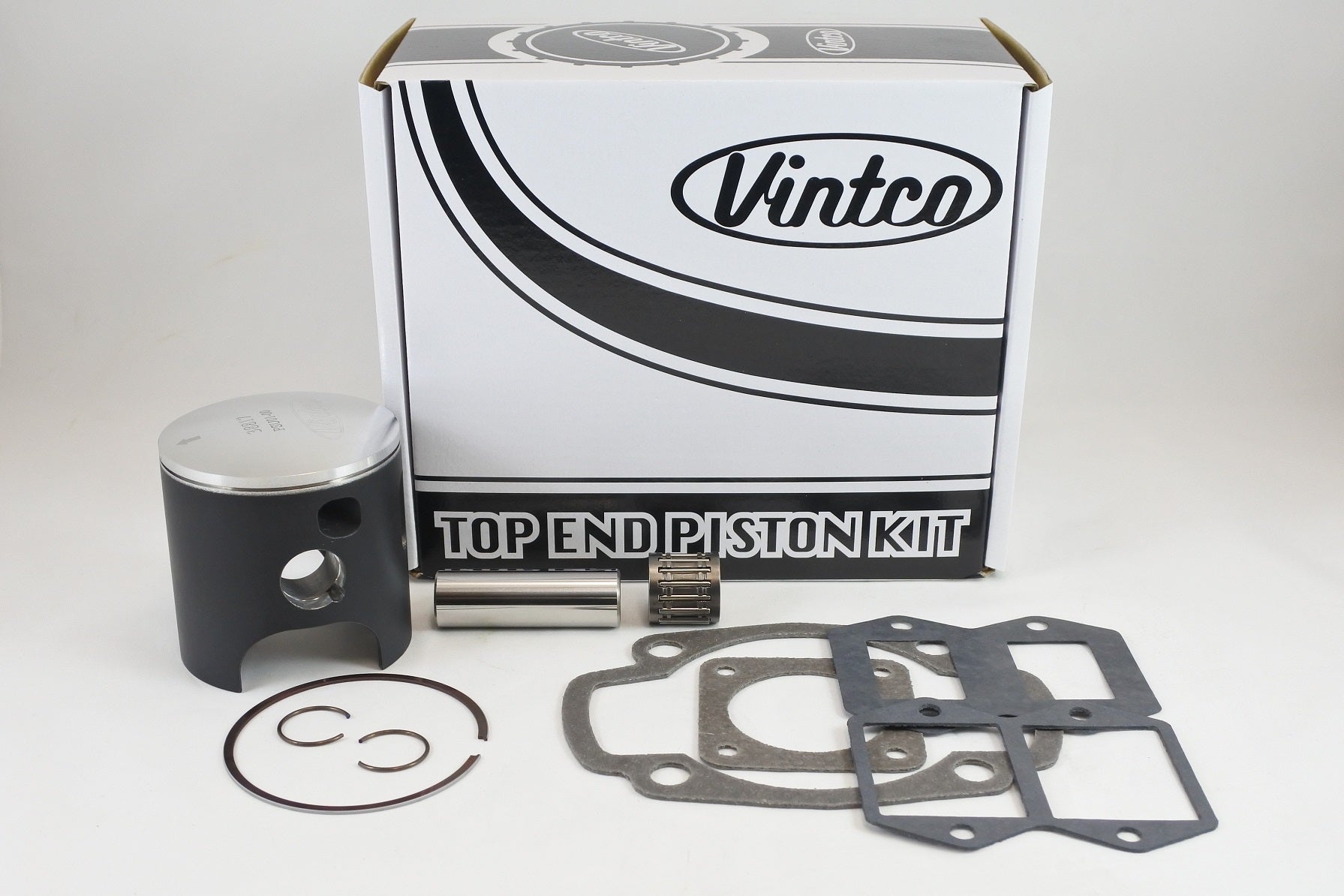 TOP END PISTON KIT 78-79 HUSQVARNA CR OR WR 250 69.5mm STANDARD VINTCO KTU02-00