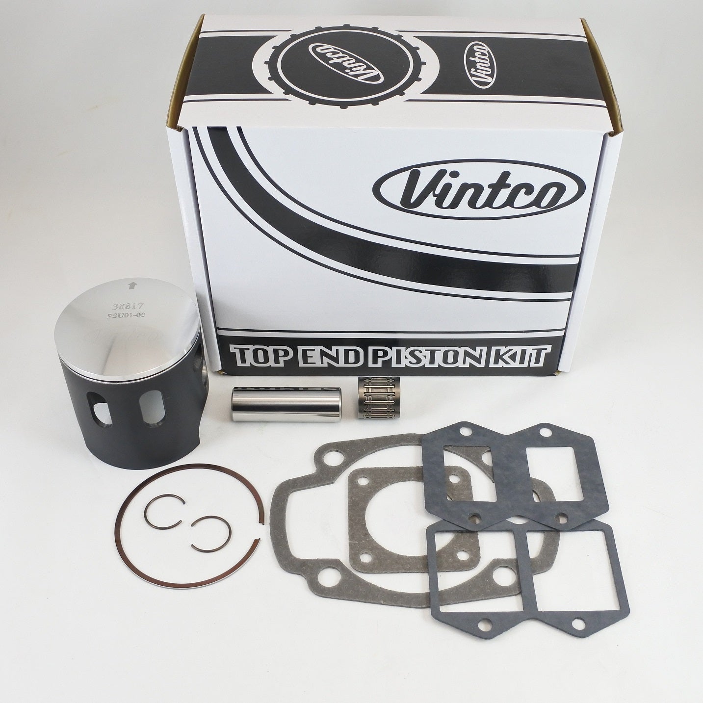 TOP END PISTON KIT 78-79 HUSQVARNA CR OR WR 250 69.5mm STANDARD VINTCO KTU02-00