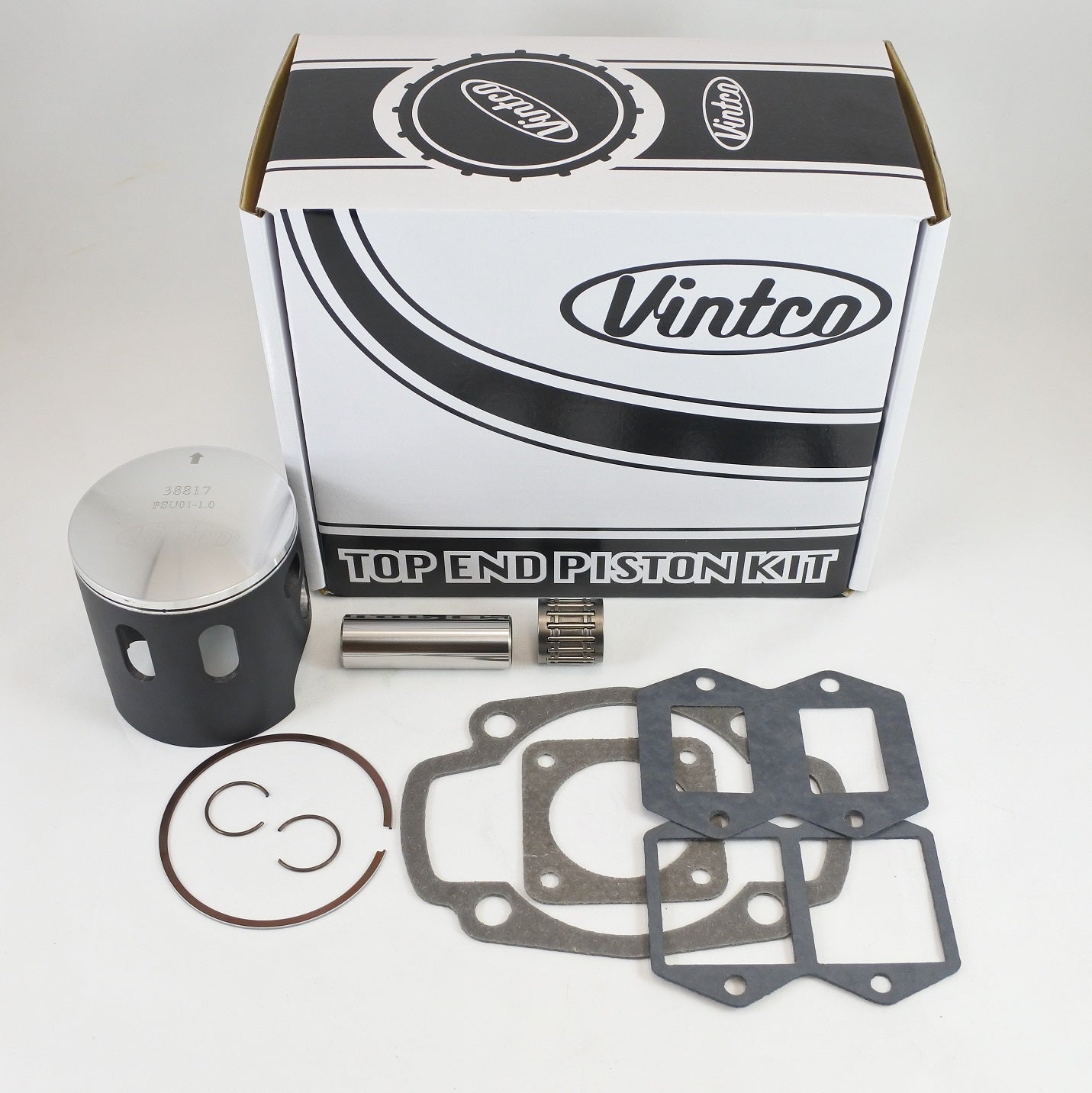 TOP END PISTON KIT 78-79 HUSQVARNA CR OR WR 250 70.5mm 1.0mm OVER VINTCO KTU02-1.0