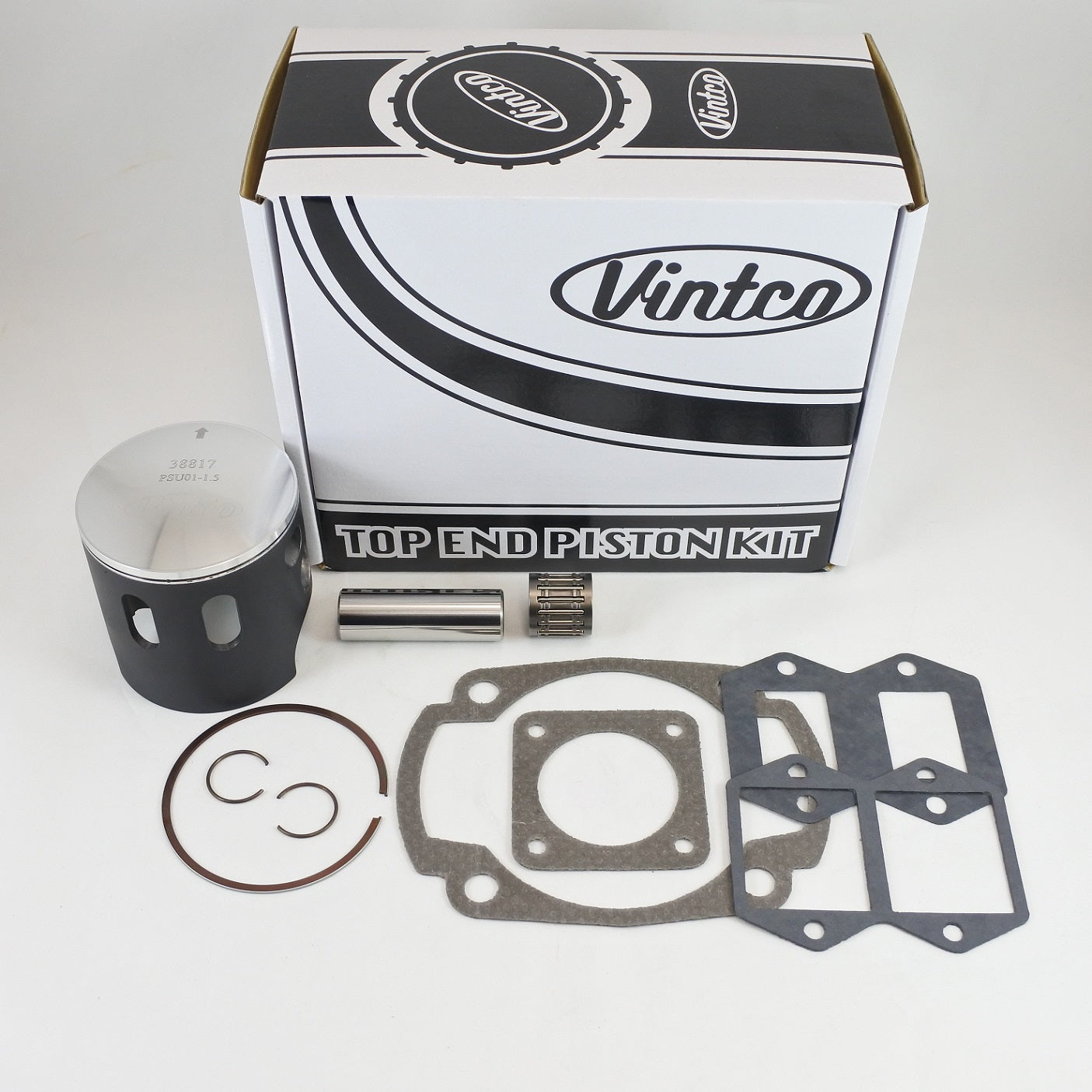 TOP END PISTON KIT 80-81 HUSQVARNA CR WR OR 250 71.0mm 1.5mm OVER VINTCO KTU03-1.5