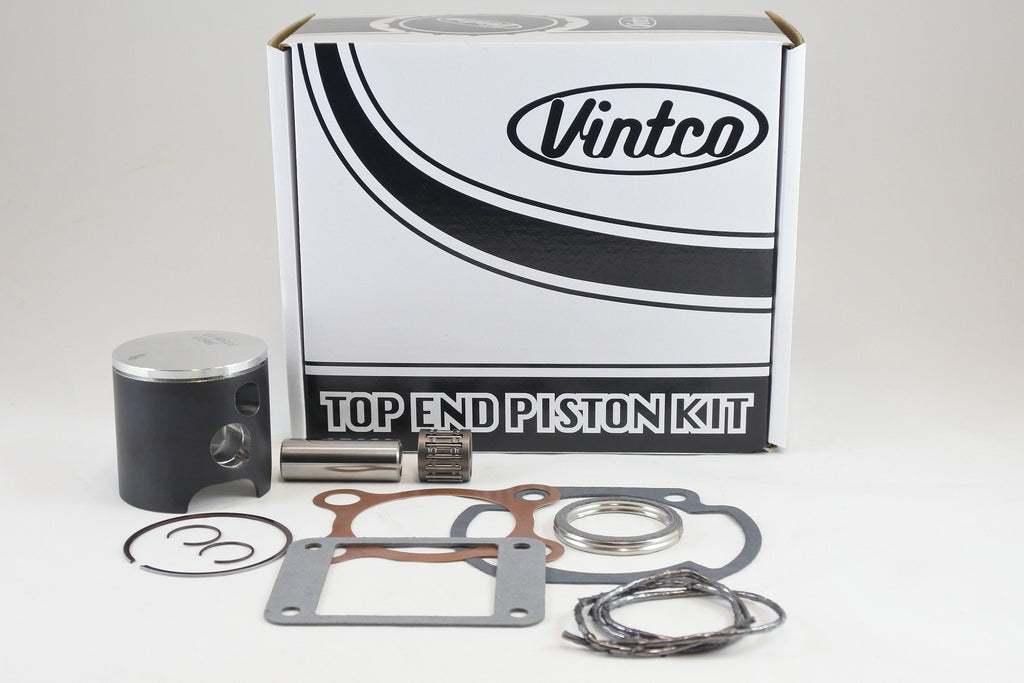 TOP END PISTON KIT 76-76 YAMAHA MX YZ 125 57.0mm OVER VINTCO KTY01-1.0
