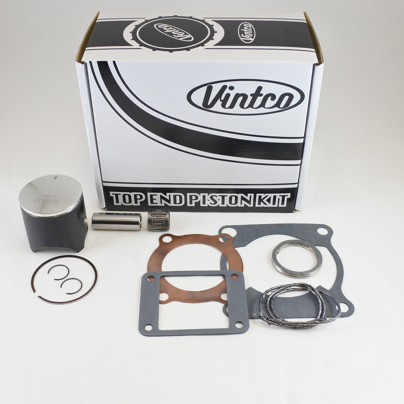 TOP END PISTON KIT 77-78 YAMAHA YZ 125 56.0mm STANDARD 2K6-11111-00-00 VINTCO KTY02-00