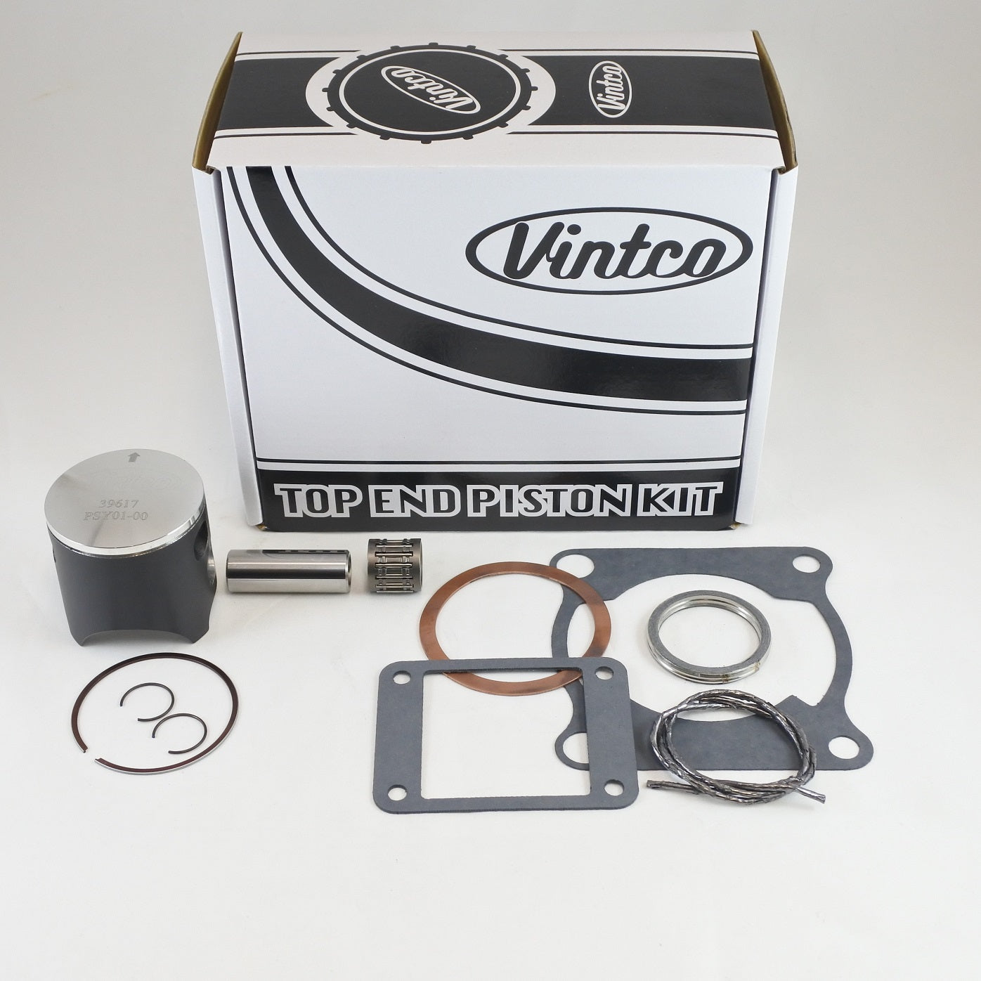 TOP END PISTON KIT 78-78 YAMAHA YZ 125 56.0mm STANDARD 2X3-11111-00-00 VINTCO KTY03-00