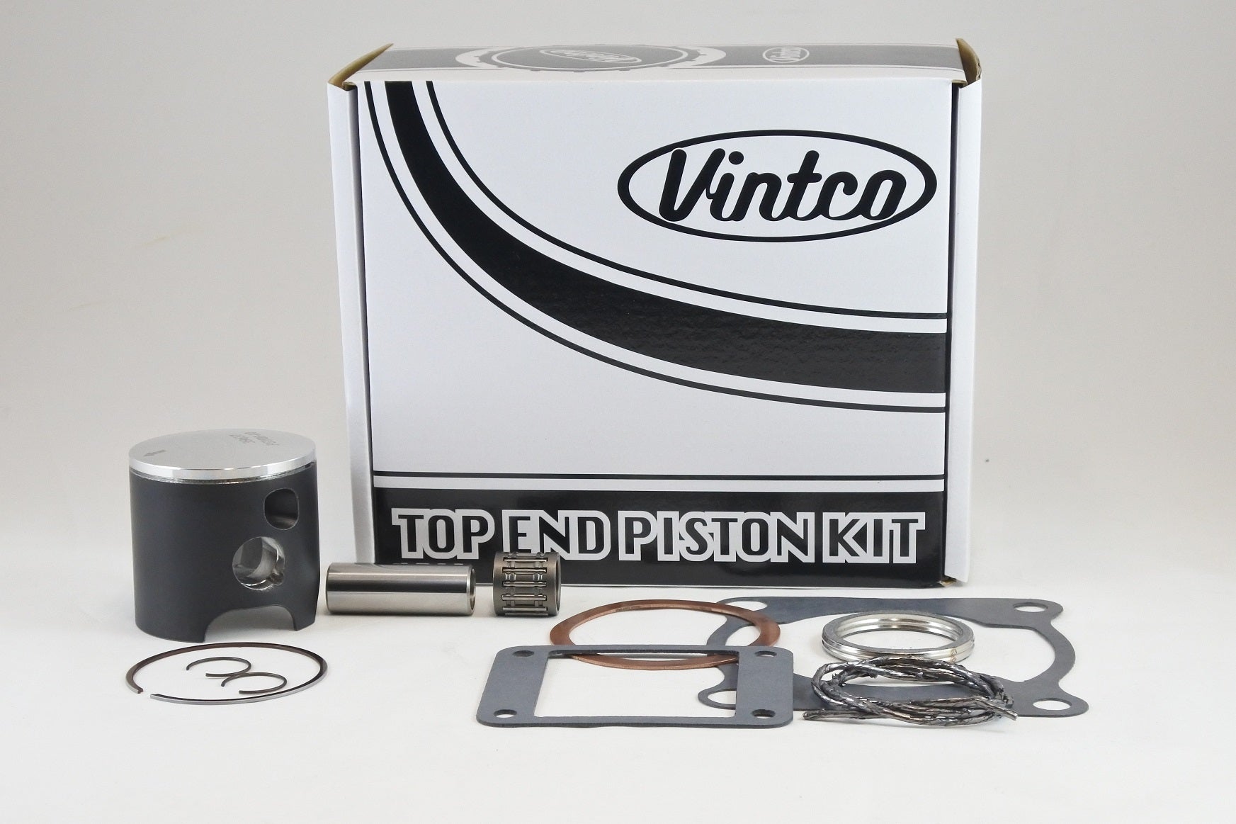 TOP END PISTON KIT 78-78 YAMAHA YZ 125 57.0mm 1.0mm OVER 2X3-11111-00-00 VINTCO KTY03-1.0