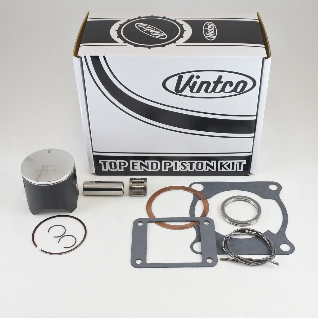 TOP END PISTON KIT 78-78 YAMAHA YZ 125 57.5mm 1.5mm OVER VINTCO KTY03-1.5