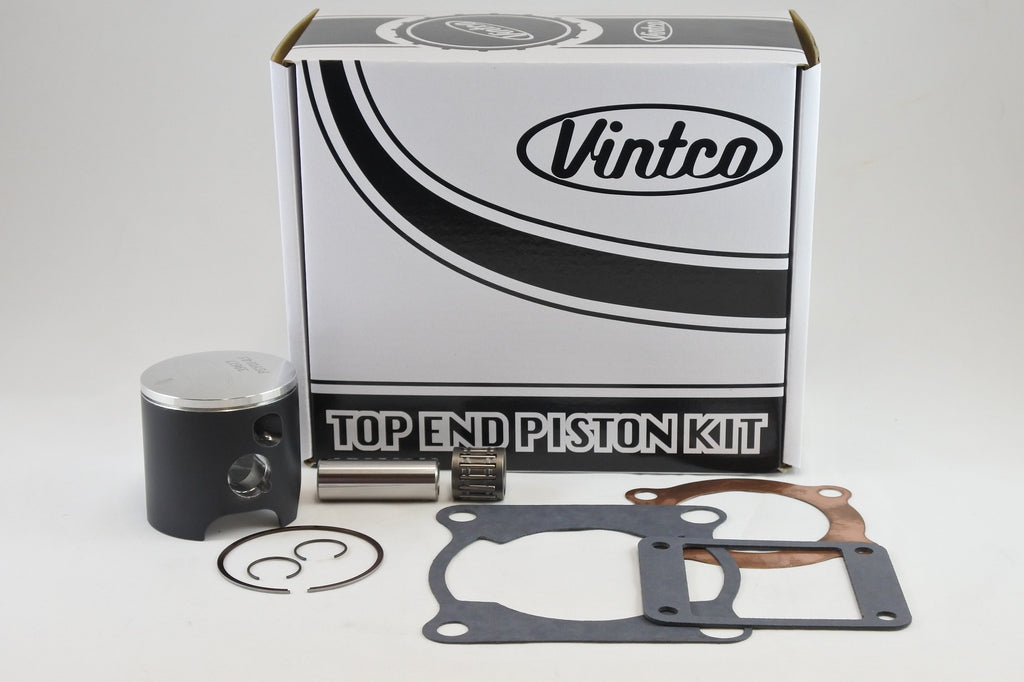 TOP END PISTON KIT 79-79 YAMAHA YZ 125 56.5mm 0.5mm OVER 2K6-11111-00-00 VINTCO KTY04-0.5