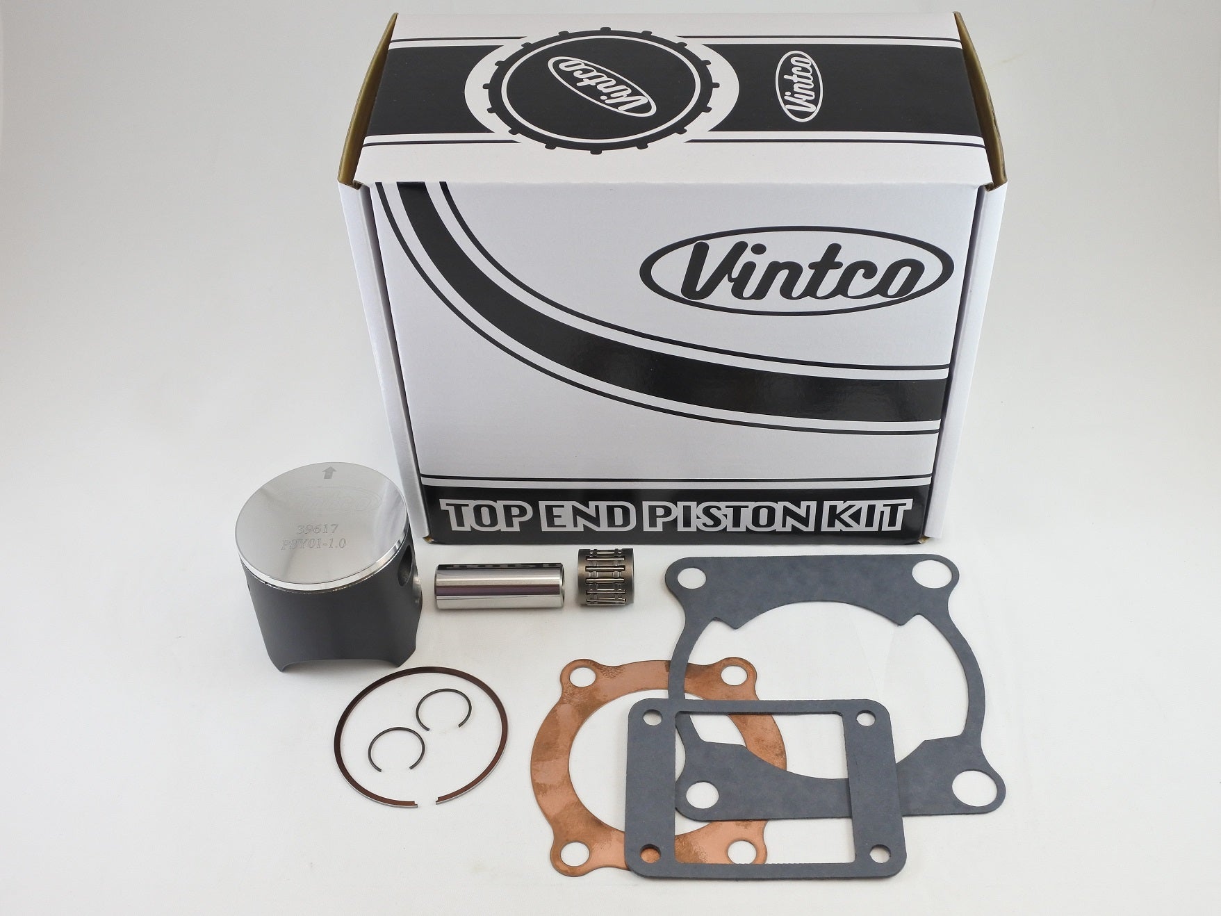 TOP END PISTON KIT 79-79 YAMAHA YZ 125 57.0mm 1.0mm OVER 2K6-11111-00-00 VINTCO KTY04-1.0