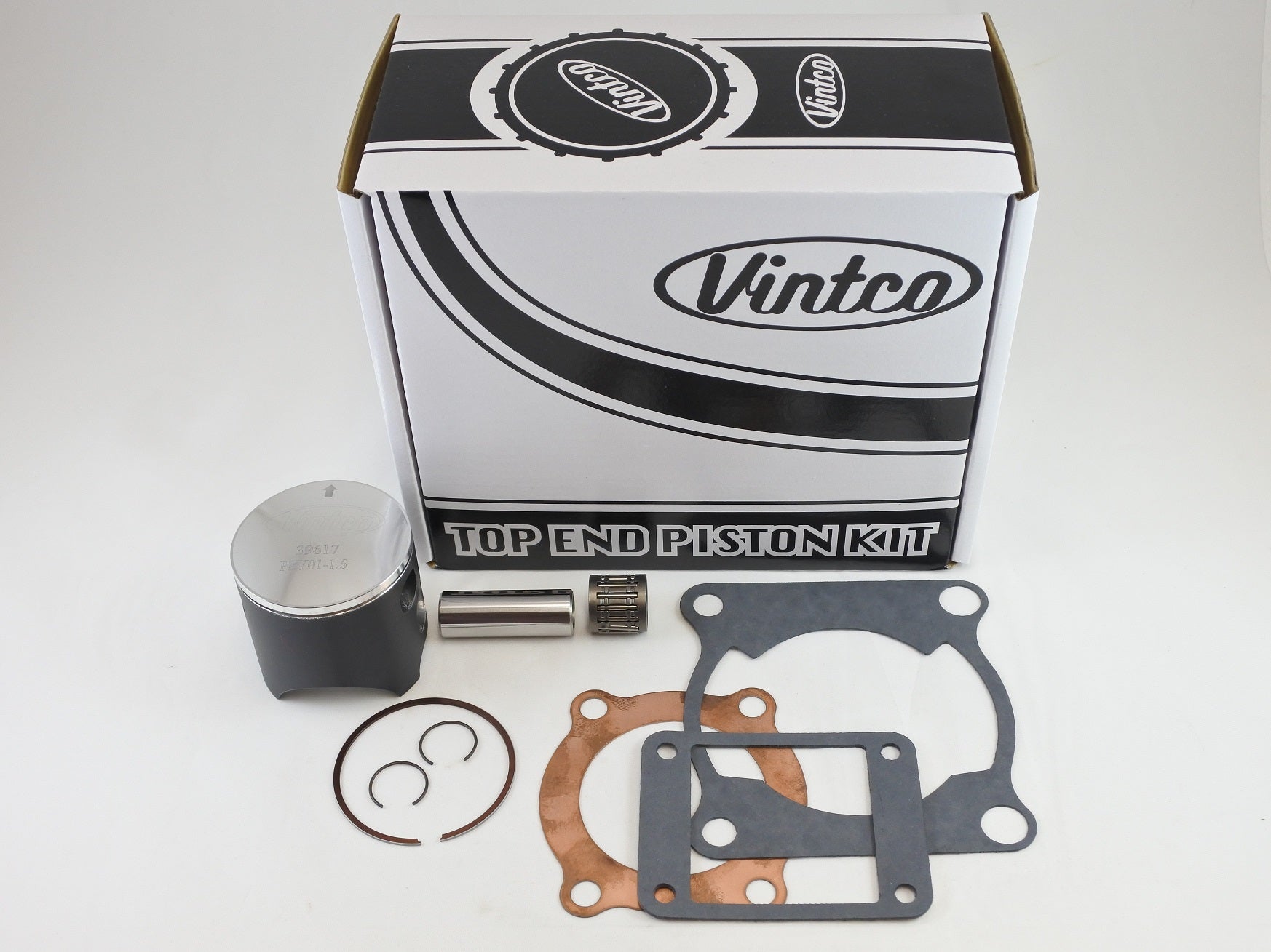 TOP END PISTON KIT 79-79 YAMAHA YZ 125 57.5mm 2K6-11111-00-00 VINTCO KTY04-1.5
