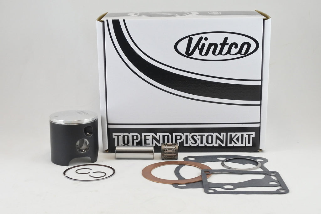 TOP END PISTON KIT 80-80 YAMAHA YZ 125 56.5mm 0.5mm OVER VINTCO KTY06-0.5