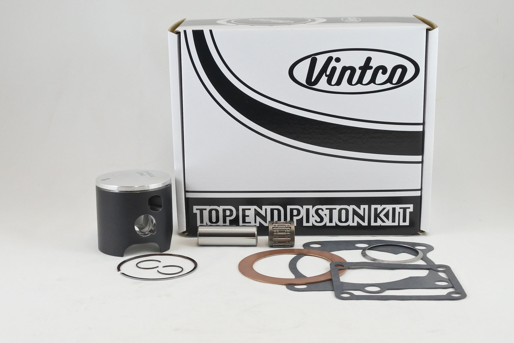 TOP END PISTON KIT 80-80 YAMAHA YZ 125 57.5mm 1.5mm OVER VINTCO KTY06-1.5