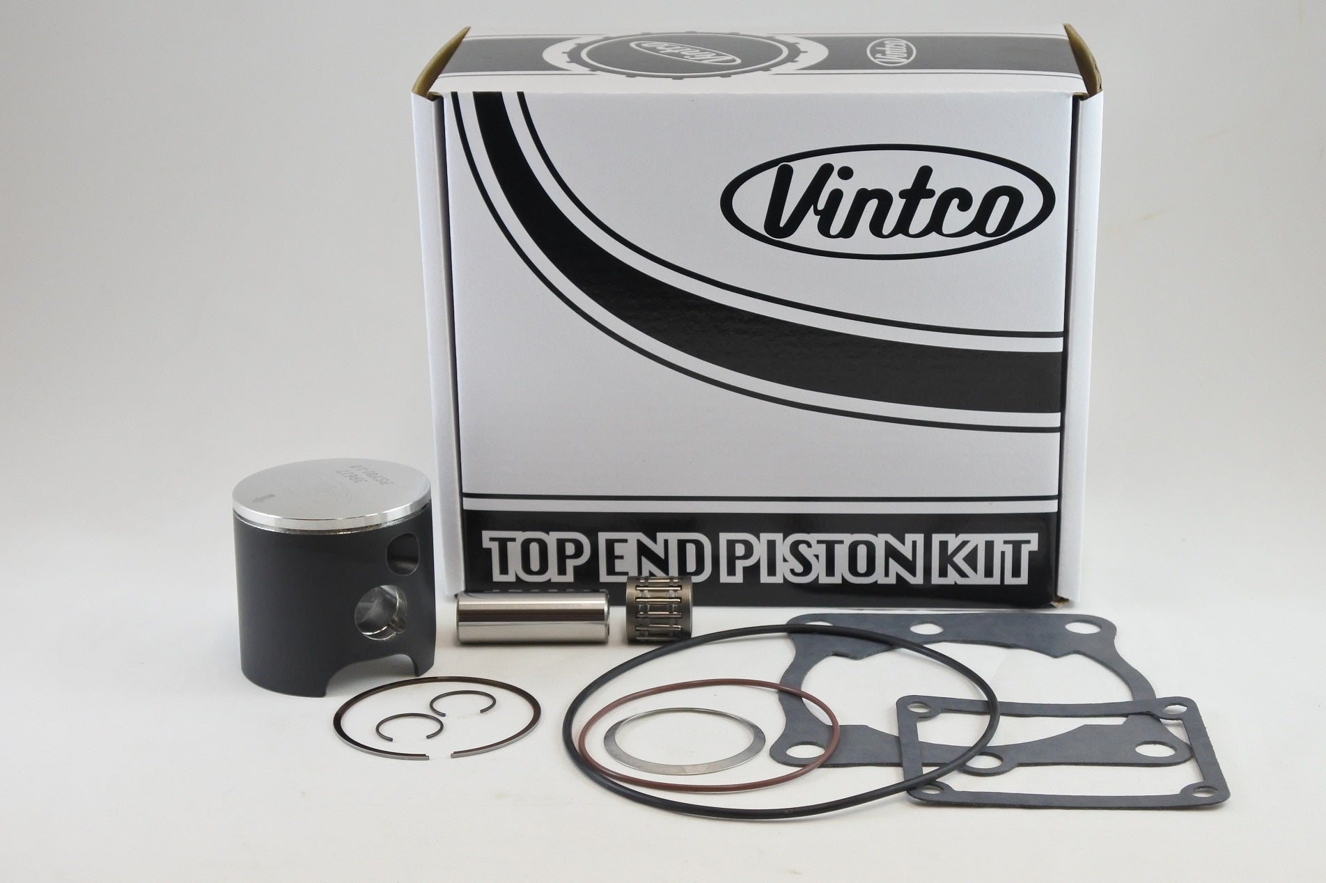 TOP END PISTON KIT 81-81 YAMAHA YZ 125 57.0mm 1.0mm OVER VINTCO KTY07-1.0