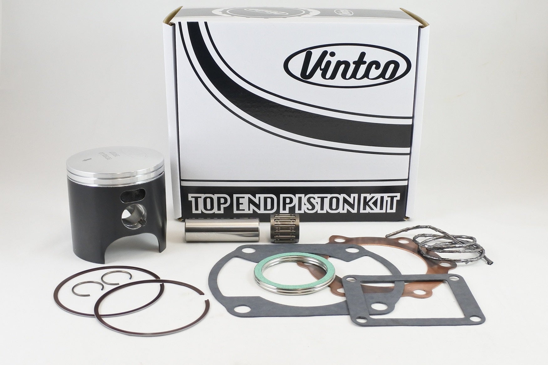 TOP END PISTON KIT 75-76 YAMAHA MX YZ 250 71.0mm 1.0mm OVER VINTCO KTY08-1.0