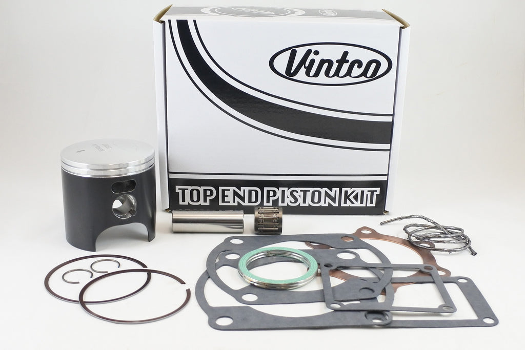TOP END PISTON KIT 77-77 YAMAHA YZ 250 71.0mm 1.0mm OVER VINTCO KTY09-1.0