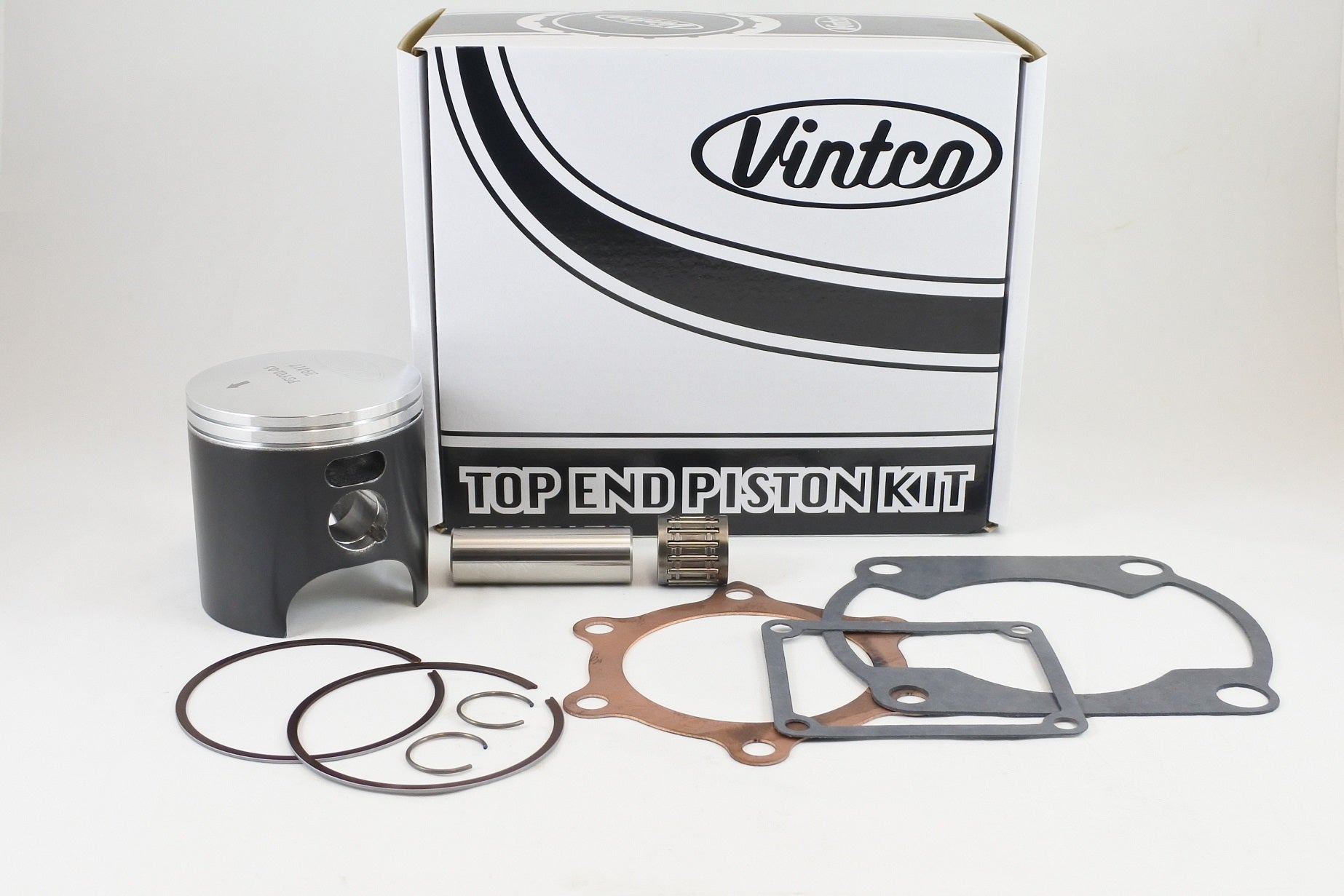 TOP END PISTON KIT 79-80 YAMAHA YZ IT 250 70.5mm 0.5mm OVER VINTCO KTY11-0.5