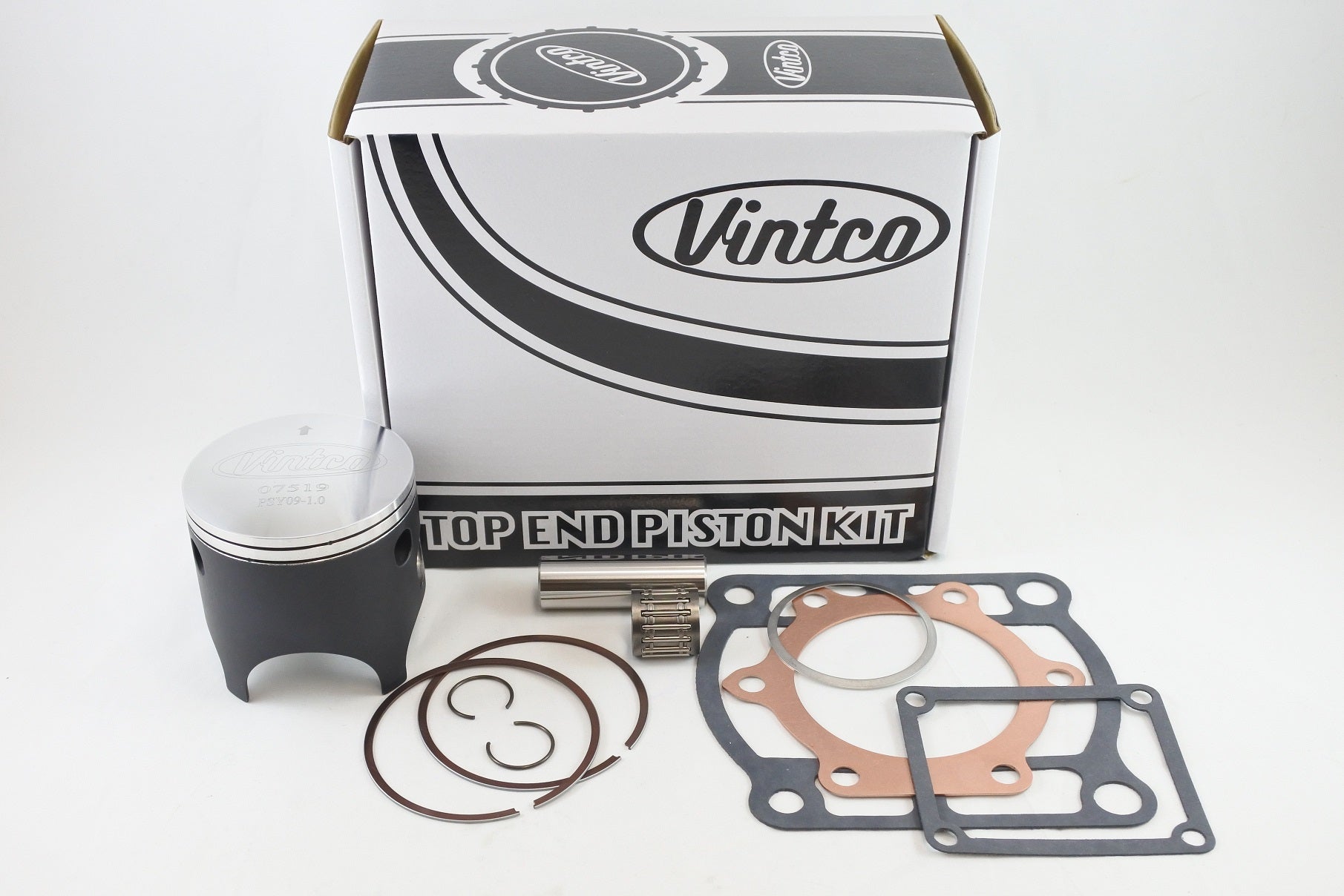 TOP END PISTON KIT 80-81 YAMAHA YZ 250 71.0mm 1.0mm OVER VINTCO KTY12-1.0