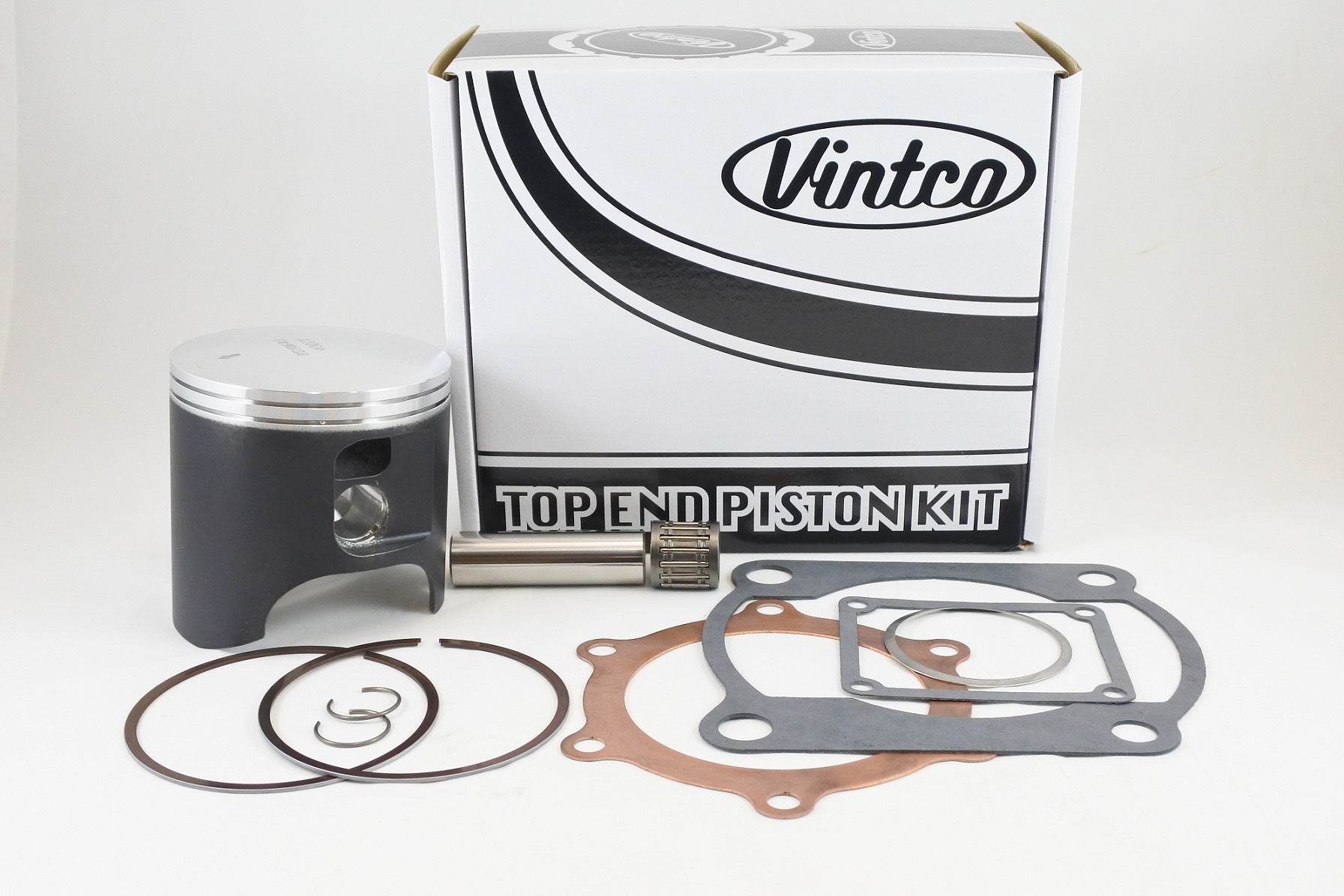 TOP END PISTON KIT 80-81 YAMAHA YZ 465 85.5mm 0.5mm OVER VINTCO KTY16-0.5