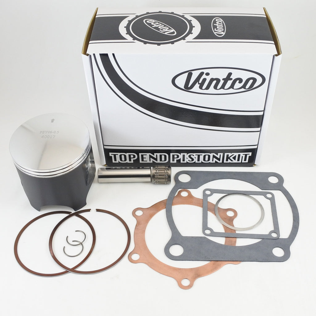 TOP END PISTON KIT 80-81 YAMAHA YZ 465 85.5mm 0.5mm OVER VINTCO KTY16-0.5
