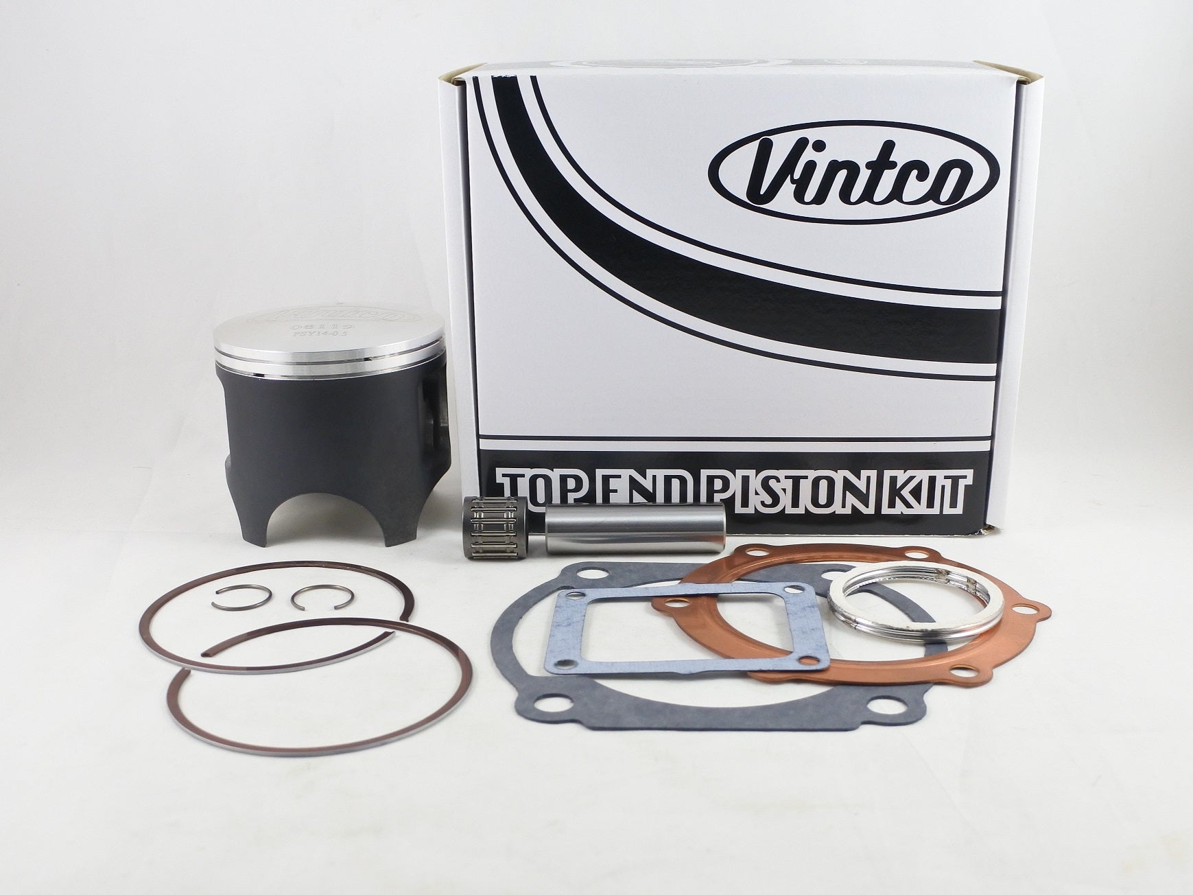 TOP END PISTON KIT 75-75 YAMAHA MX 400 85.5mm 0.5mm OVER VINTCO KTY17-0.5