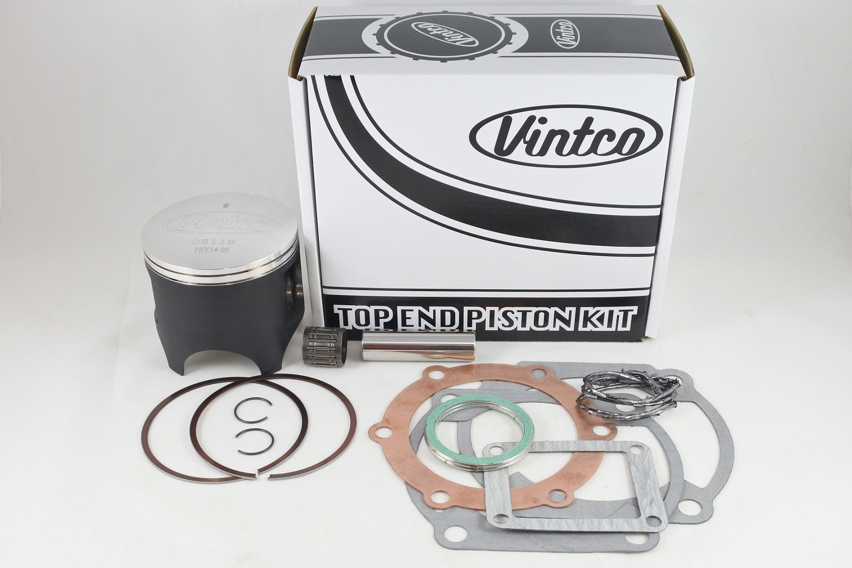 TOP END PISTON KIT 75-75 YAMAHA MX 400 86mm STANDARD VINTCO KTY17-00