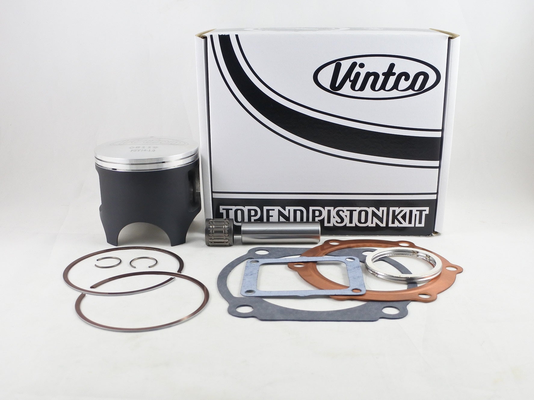 TOP END PISTON KIT 75-75 YAMAHA MX 400 86.00mm +1.0mm OVER VINTCO KTY17-1.0