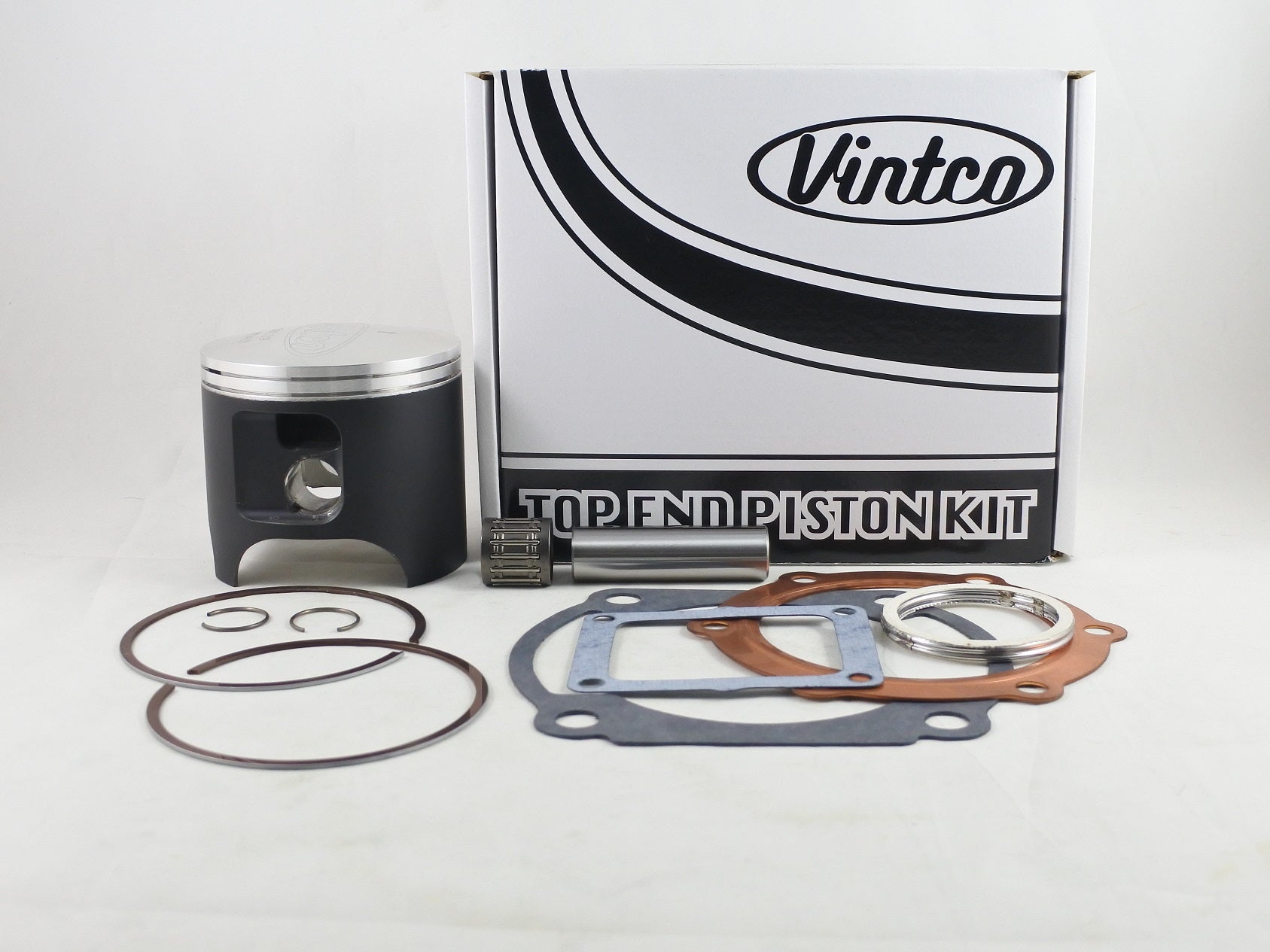 TOP END PISTON KIT 75-75 YAMAHA MX 400 86.5mm 1.5mm OVER VINTCO KTY17-1.5