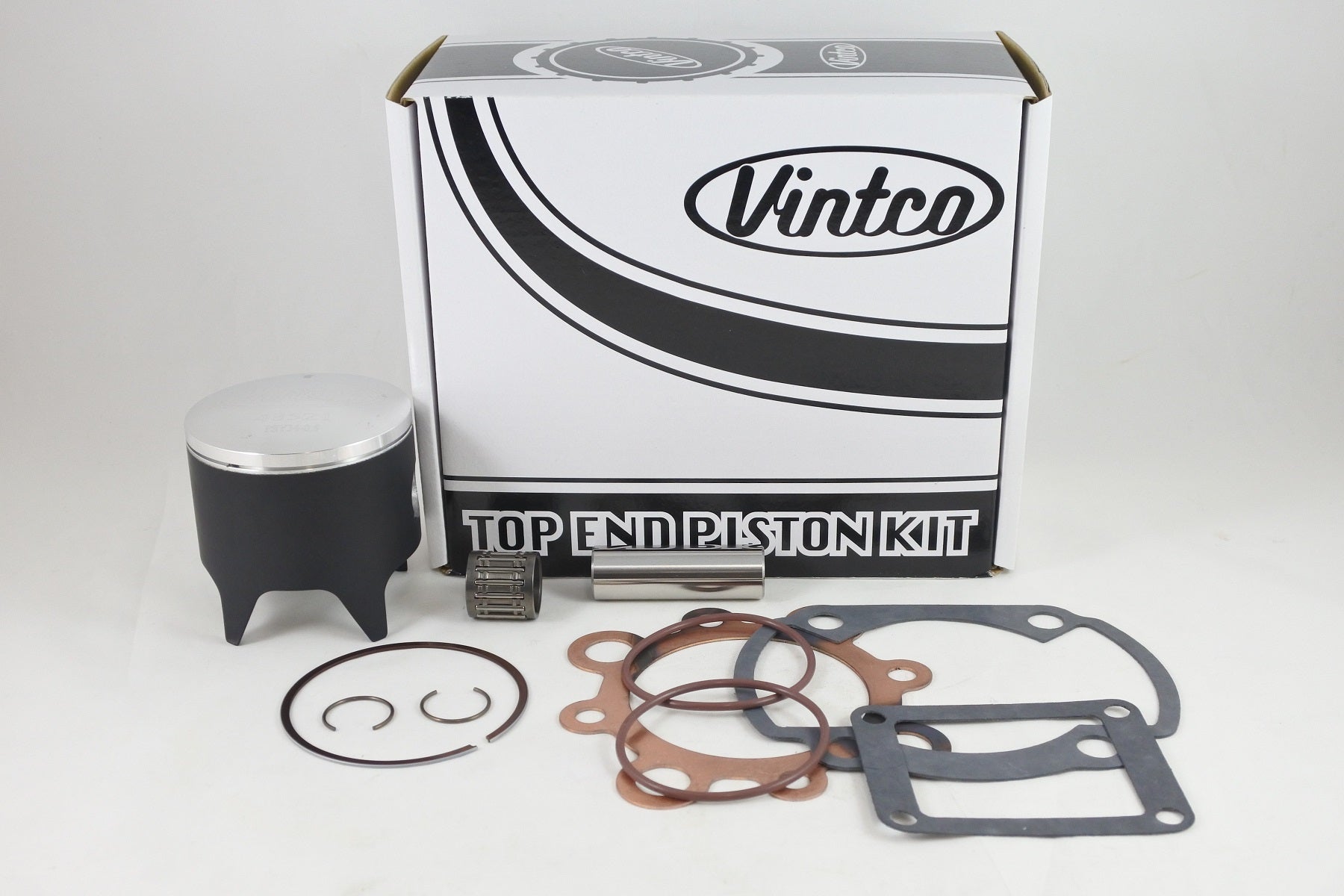 TOP END PISTON KIT 74-75 YAMAHA YZ 250 70.5mm +0.5mm OVER VINTCO KTY19-0.5