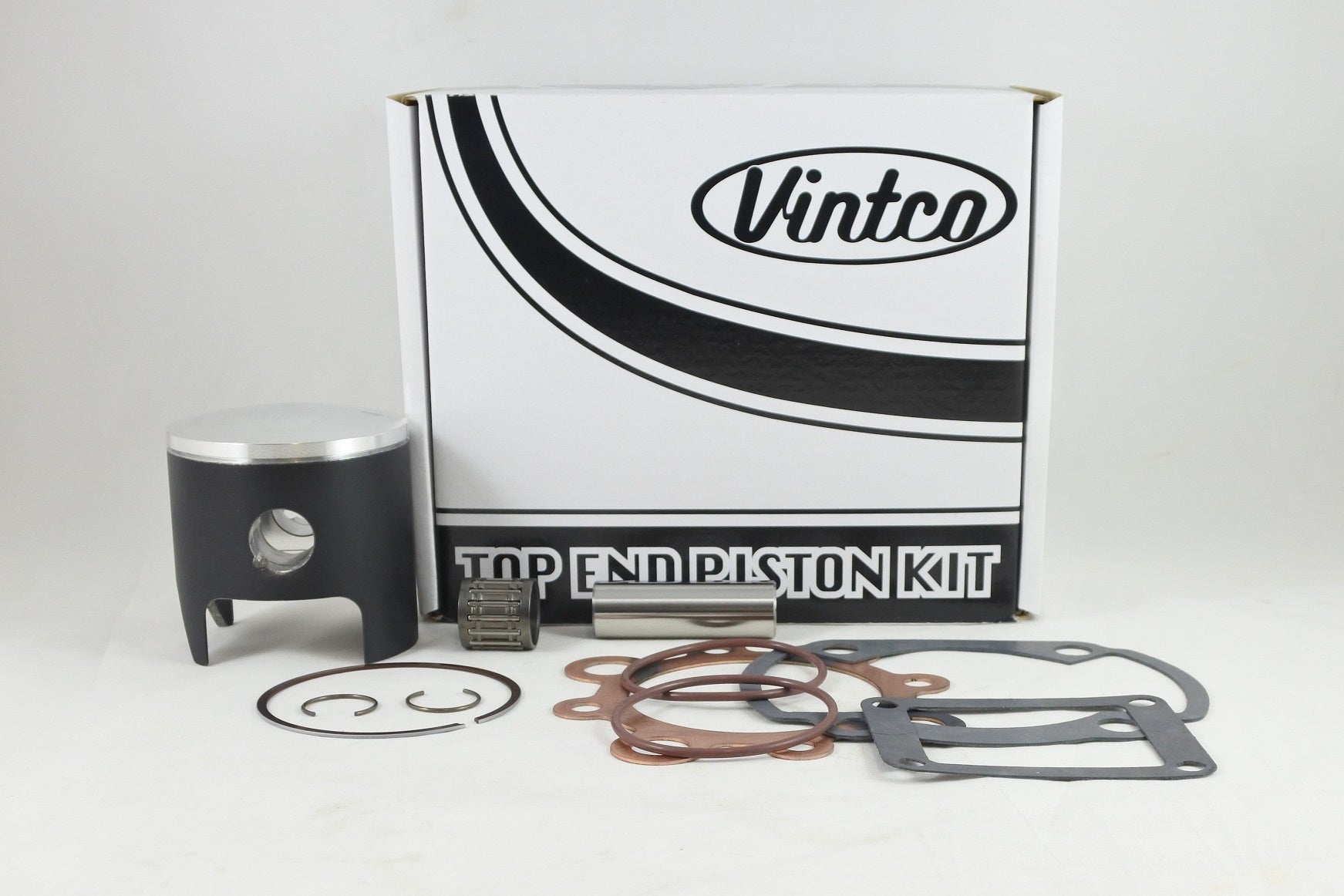 TOP END PISTON KIT 74-75 YAMAHA YZ 250 71.5mm OVER VINTCO KTY19-1.5