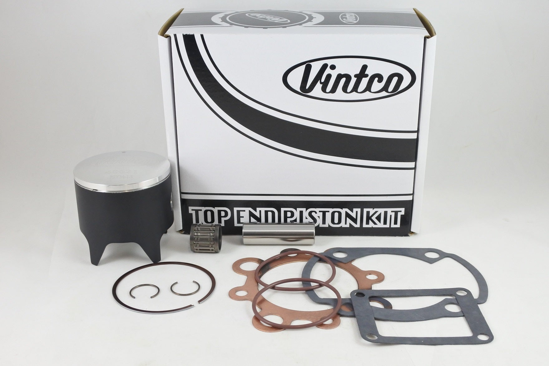 TOP END PISTON KIT 74-75 YAMAHA YZ 250 71.5mm OVER VINTCO KTY19-1.5