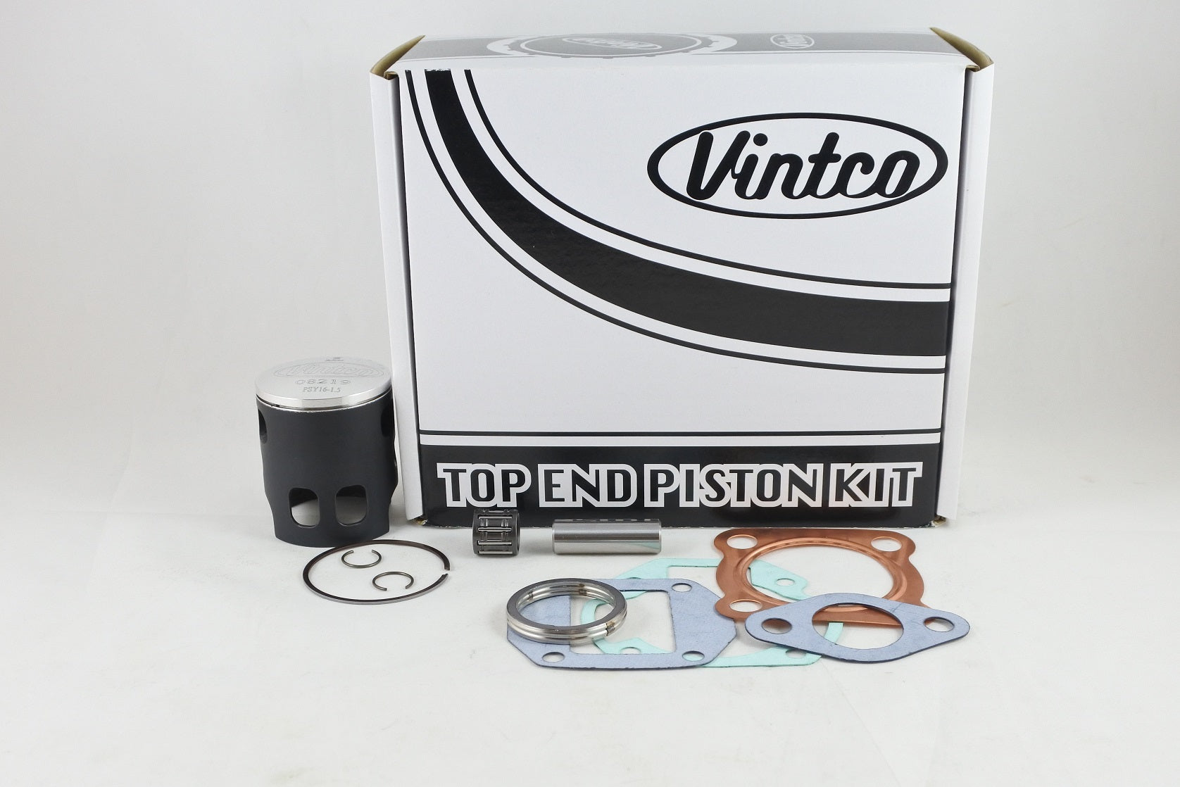TOP END PISTON KIT 75-75 YAMAHA YZ 80 48.5mm OVER VINTCO KTY21-1.5