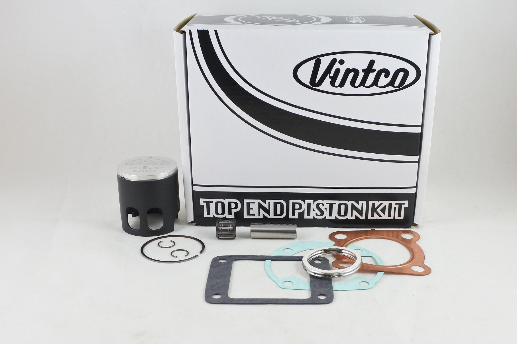 TOP END PISTON KIT 80-80 YAMAHA YZ 80 50.0mm +1.0mm OVER VINTCO KTY24-1.0
