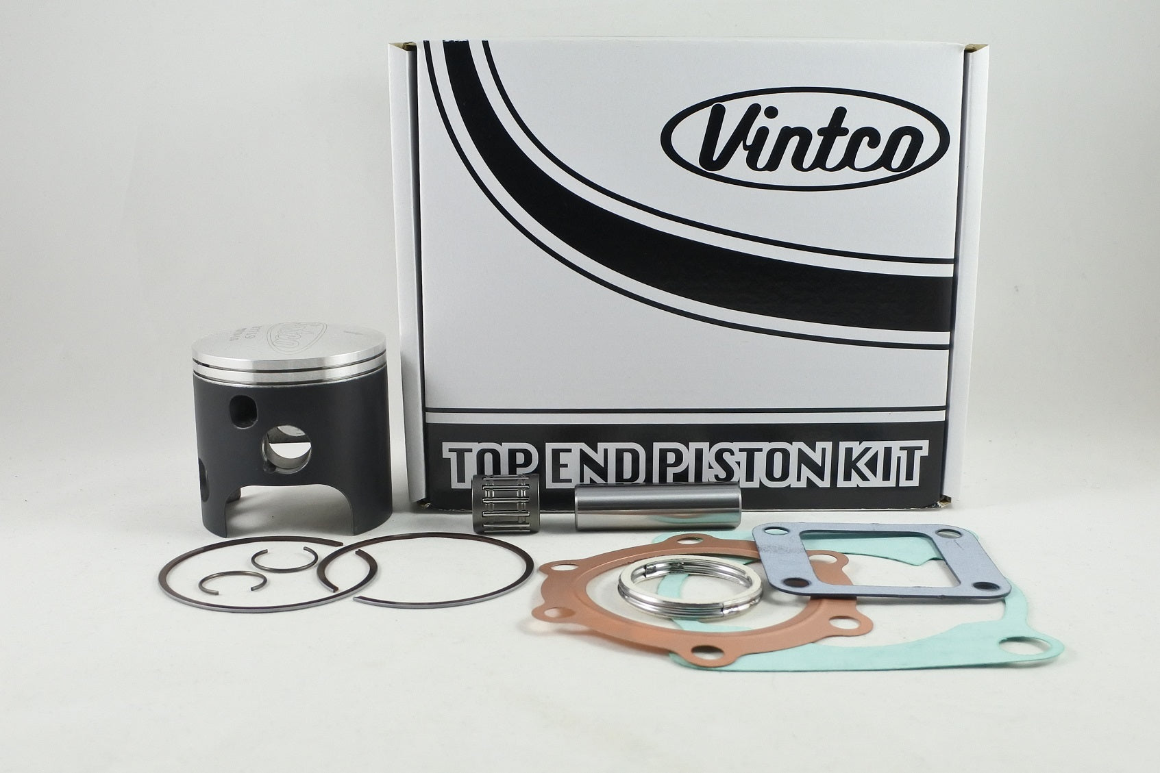 TOP END PISTON KIT 79-81 YAMAHA DT MX 175 67mm OVER VINTCO KTY26-1.0
