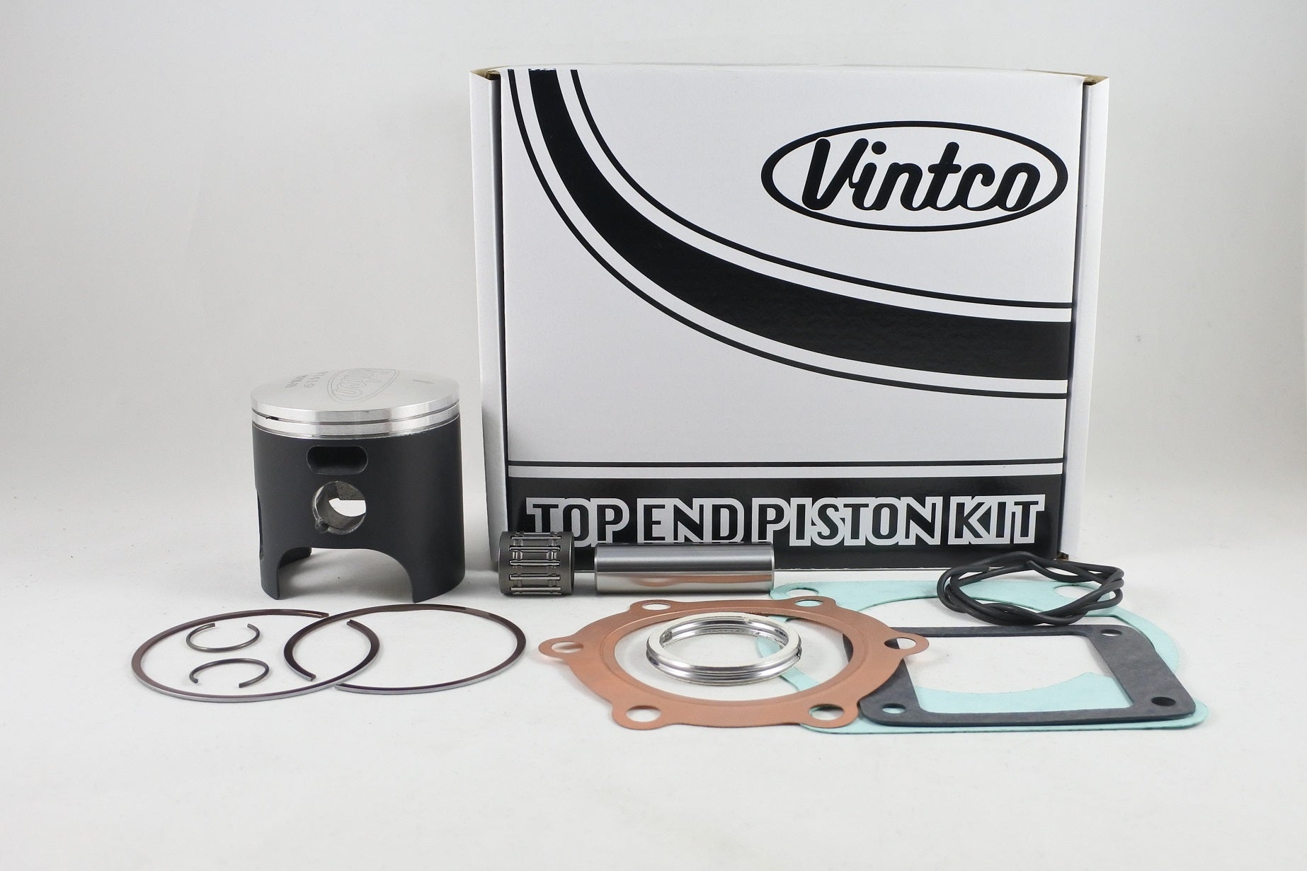 TOP END PISTON KIT 77-79 YAMAHA IT 175 66mm STANDARD VINTCO KTY27-00
