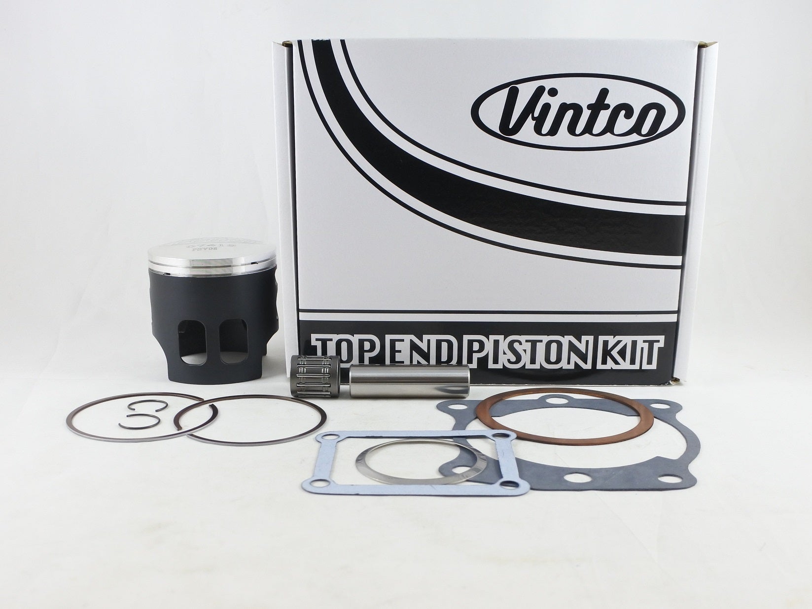 TOP END PISTON KIT 80-81 YAMAHA IT 175 67.5mm 1.5mm OVER VINTCO KTY28-1.5