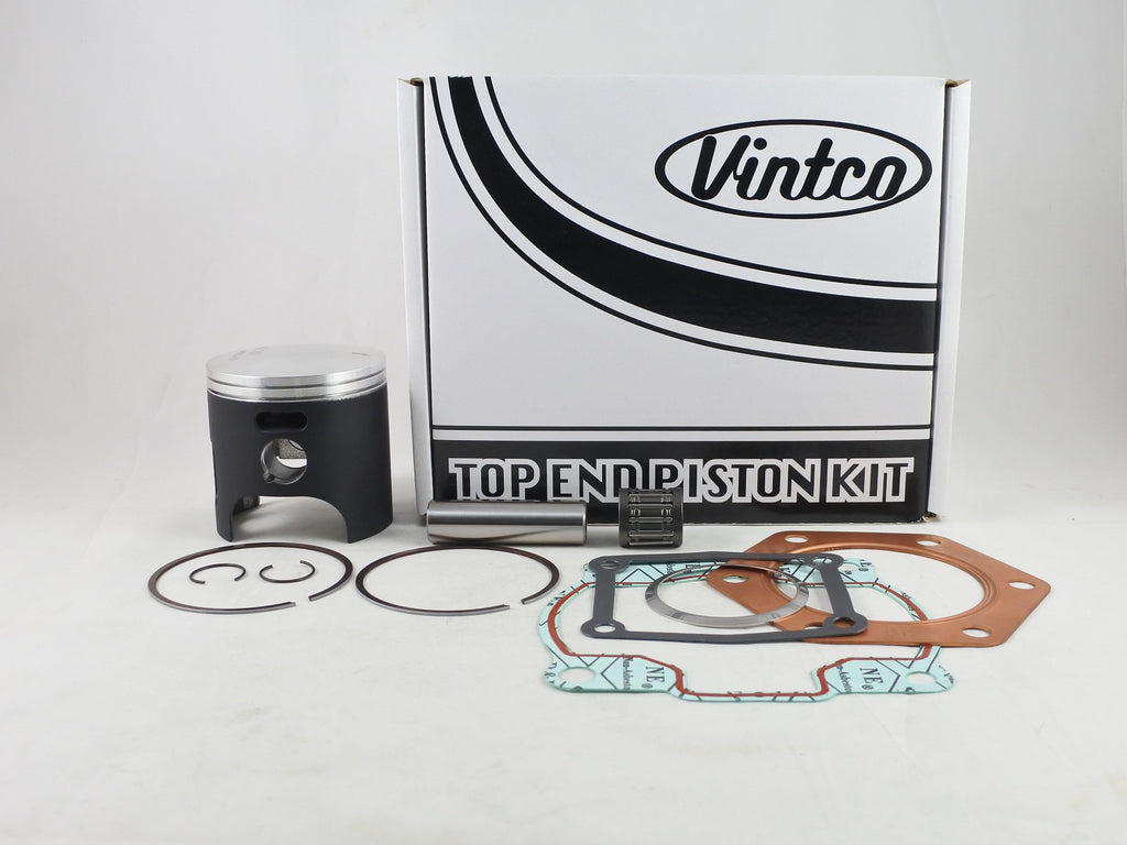 TOP END PISTON KIT 84-86 YAMAHA IT 200 66.5mm 0.5mm OVER VINTCO KTY34-0.5