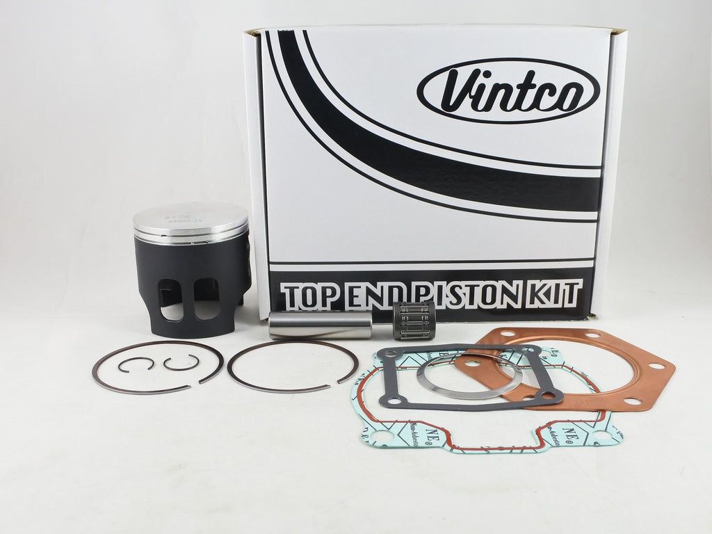 TOP END PISTON KIT 84-86 YAMAHA IT 200 66.5mm 0.5mm OVER VINTCO KTY34-0.5